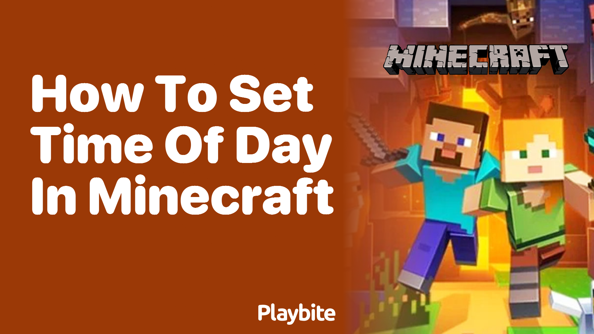 How to Set the Time of Day in Minecraft - Playbite