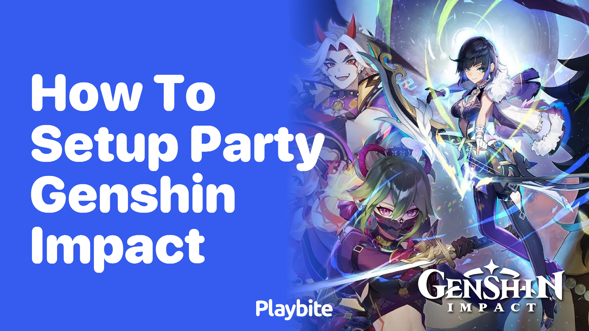 How to Set Up Your Party in Genshin Impact