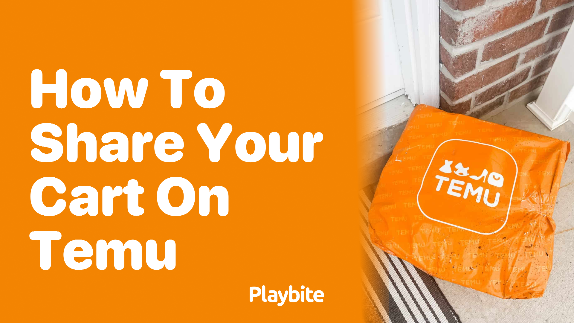 How to Share Your Cart on Temu