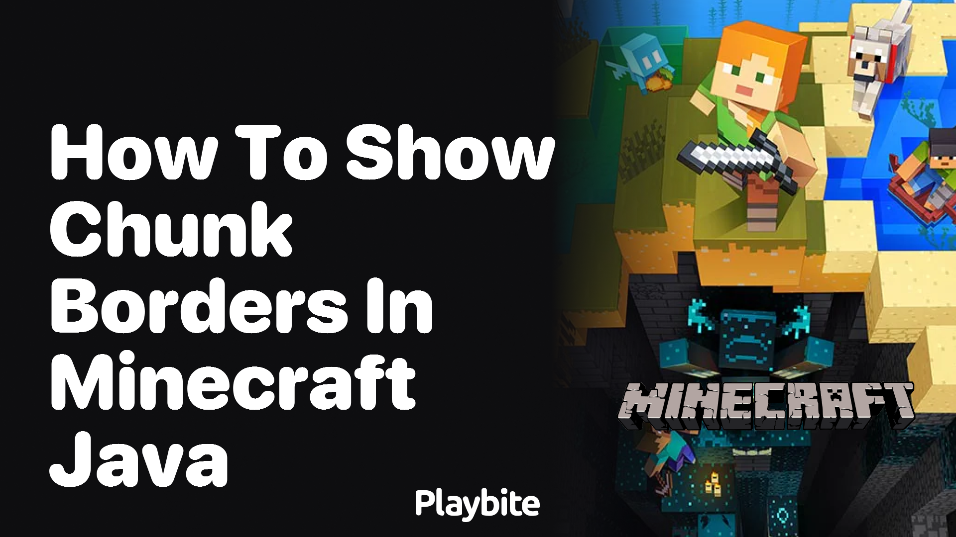 How to Show Chunk Borders in Minecraft Java