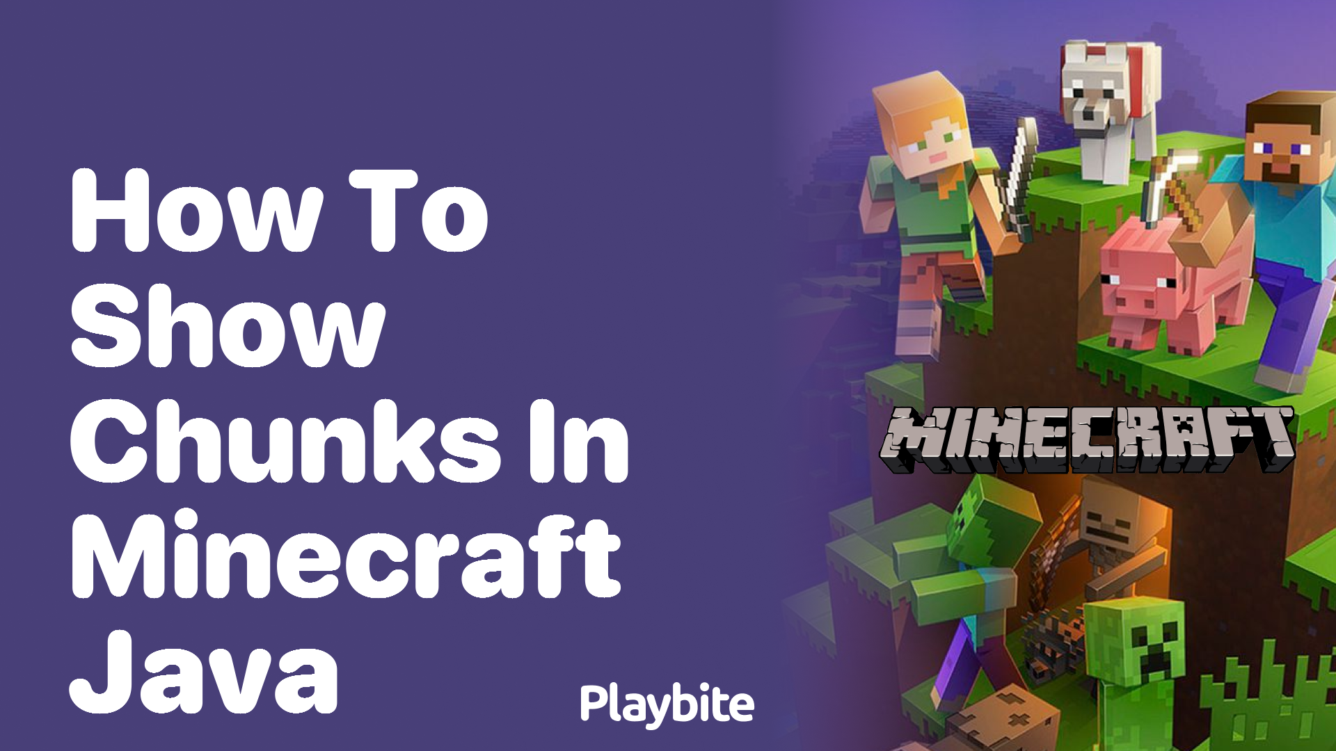 How to Show Chunks in Minecraft Java