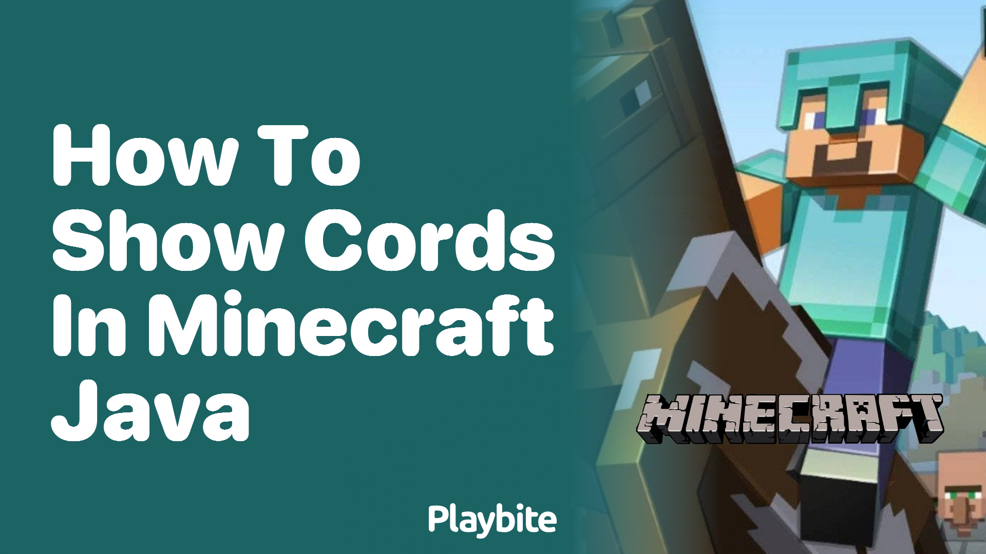 How to Show Coordinates in Minecraft Java