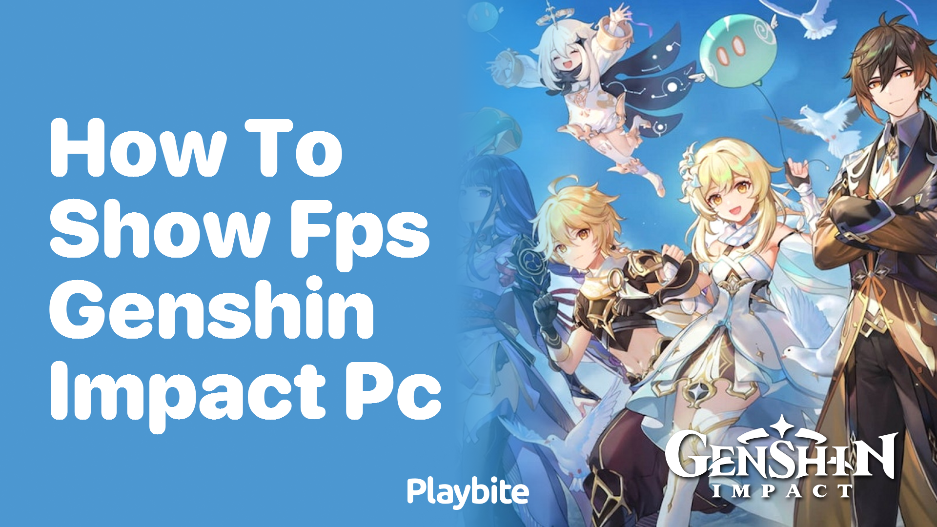 How to Show FPS in Genshin Impact on PC