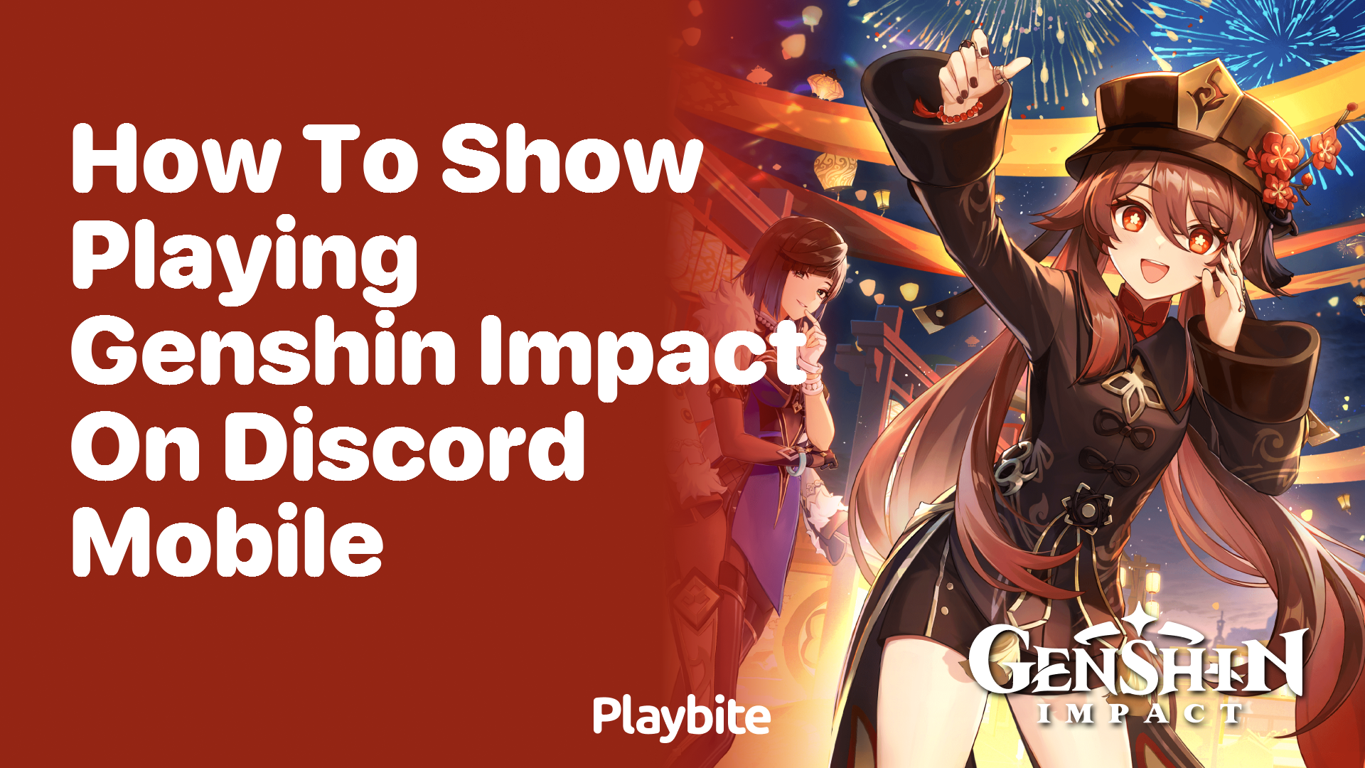 How to Show You&#8217;re Playing Genshin Impact on Discord Mobile