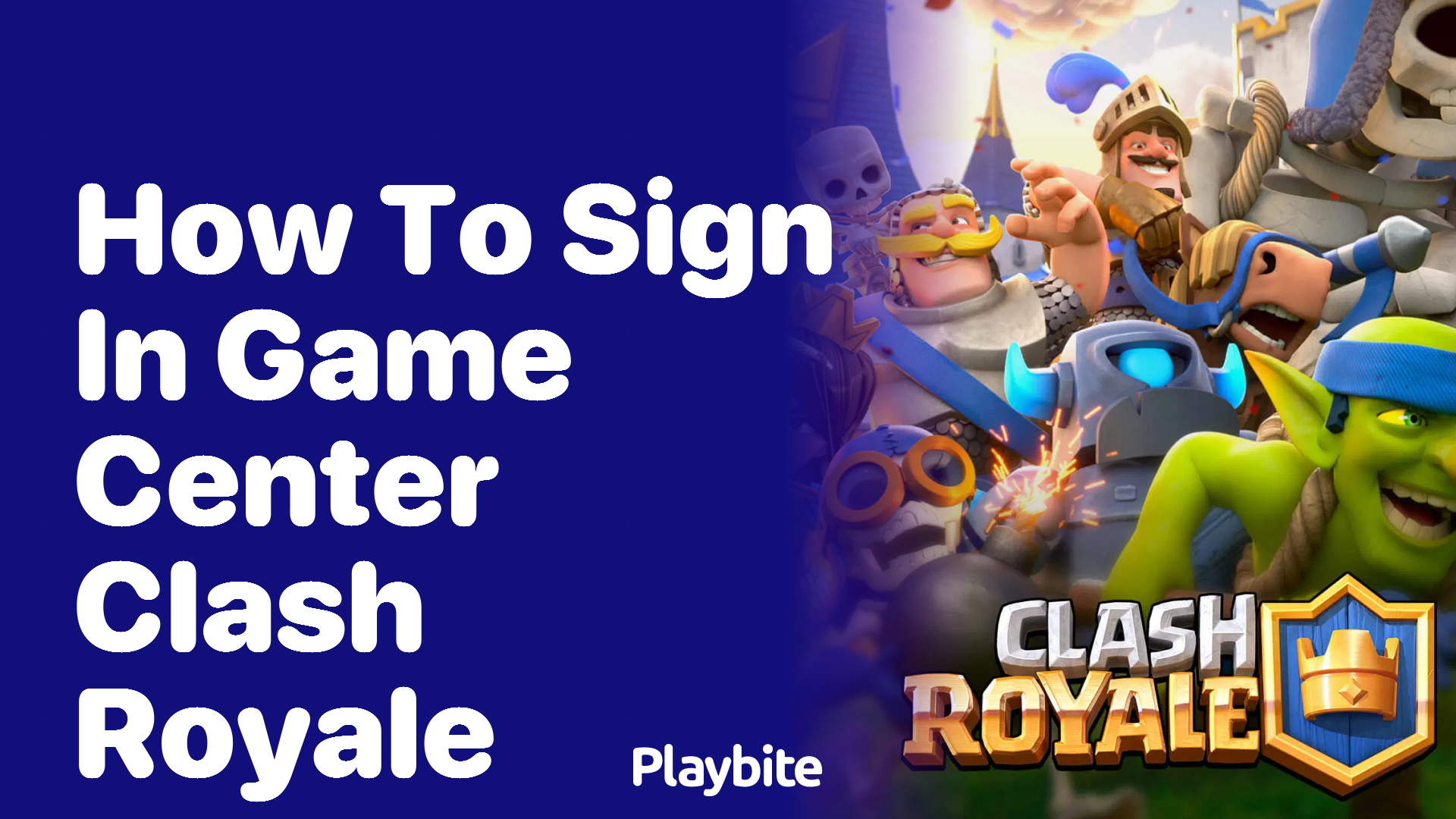 How to Sign in to Game Center for Clash Royale