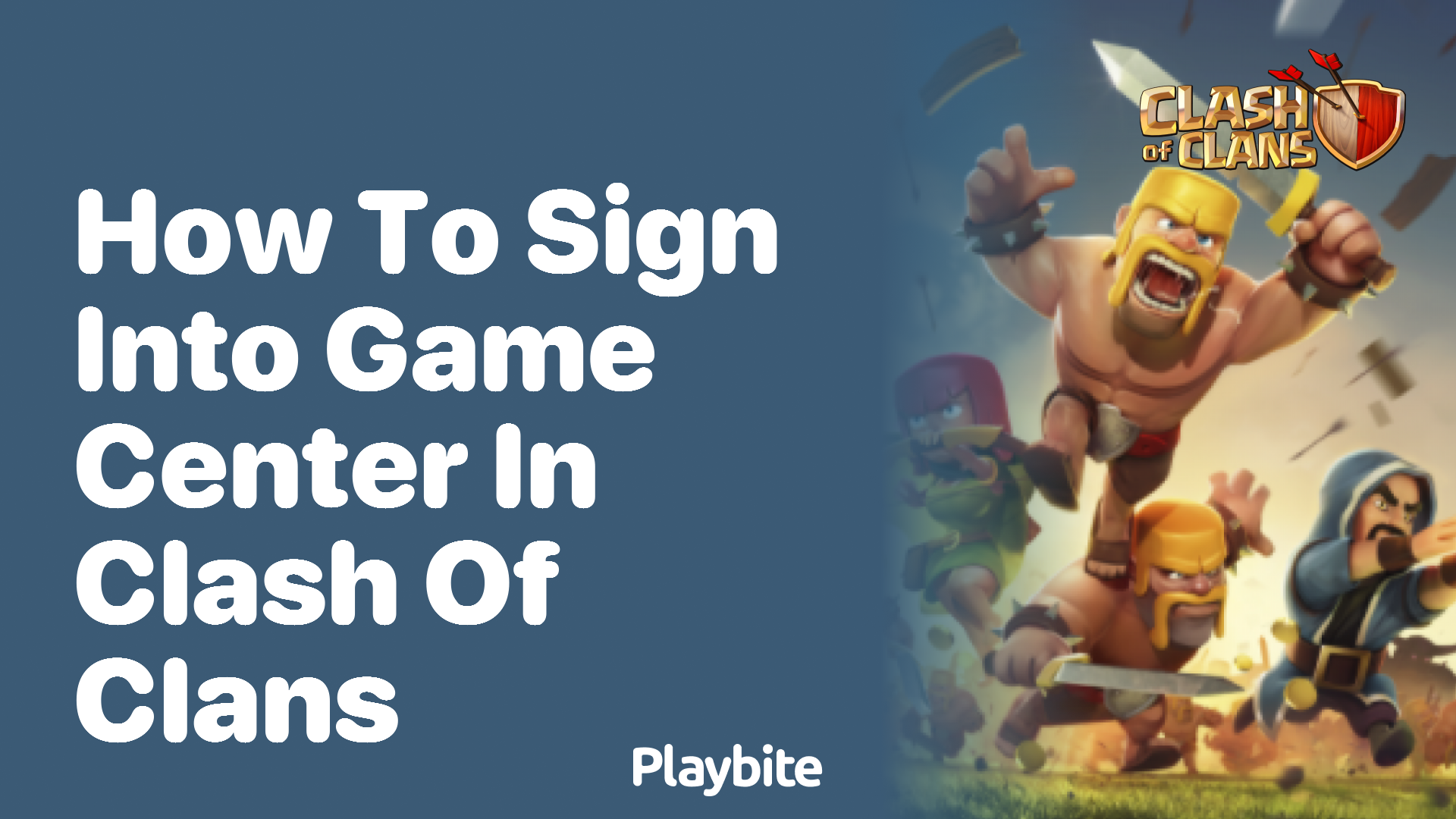 How to Sign into Game Center in Clash of Clans