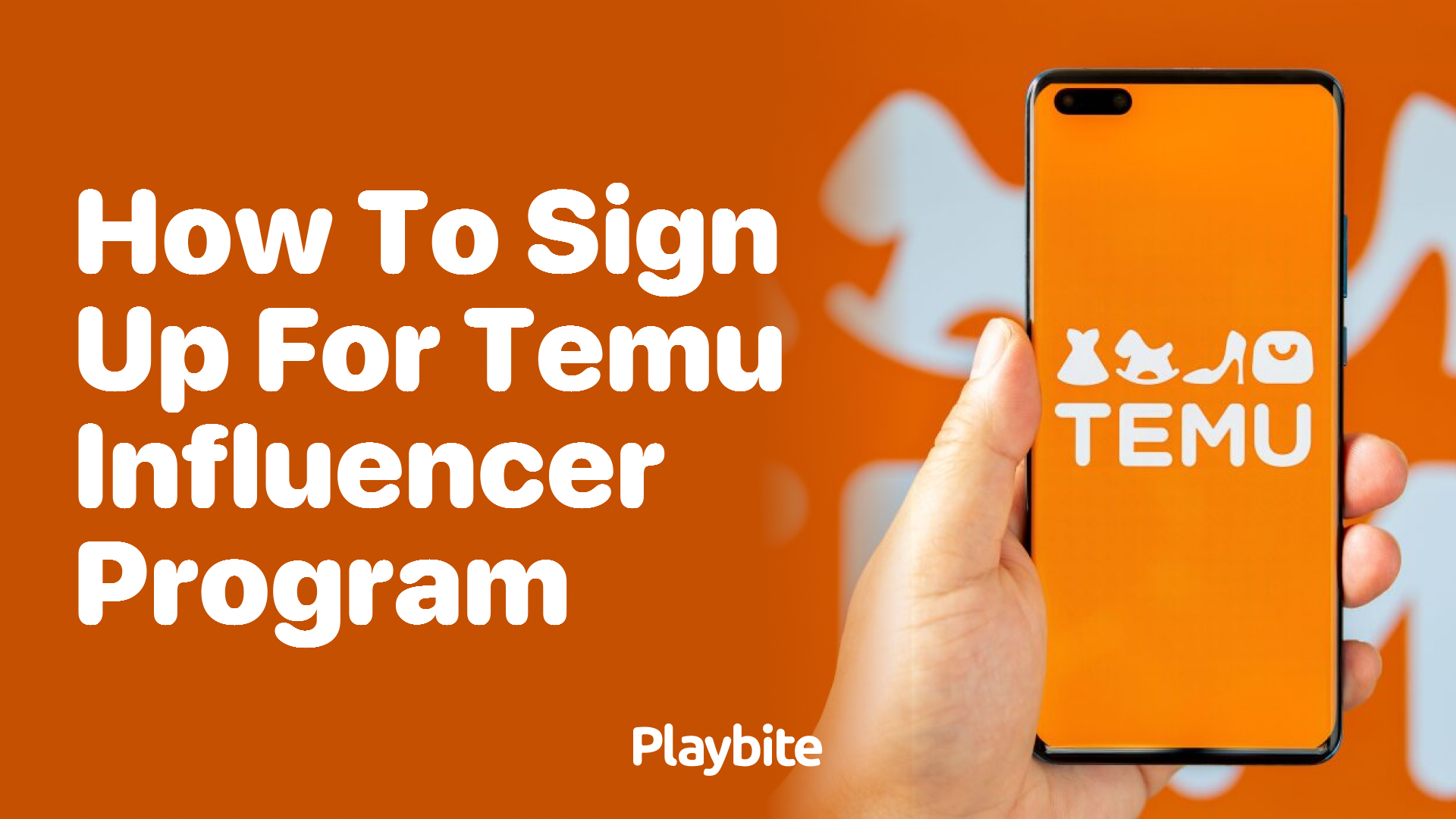 How to Sign Up for Temu Influencer Program