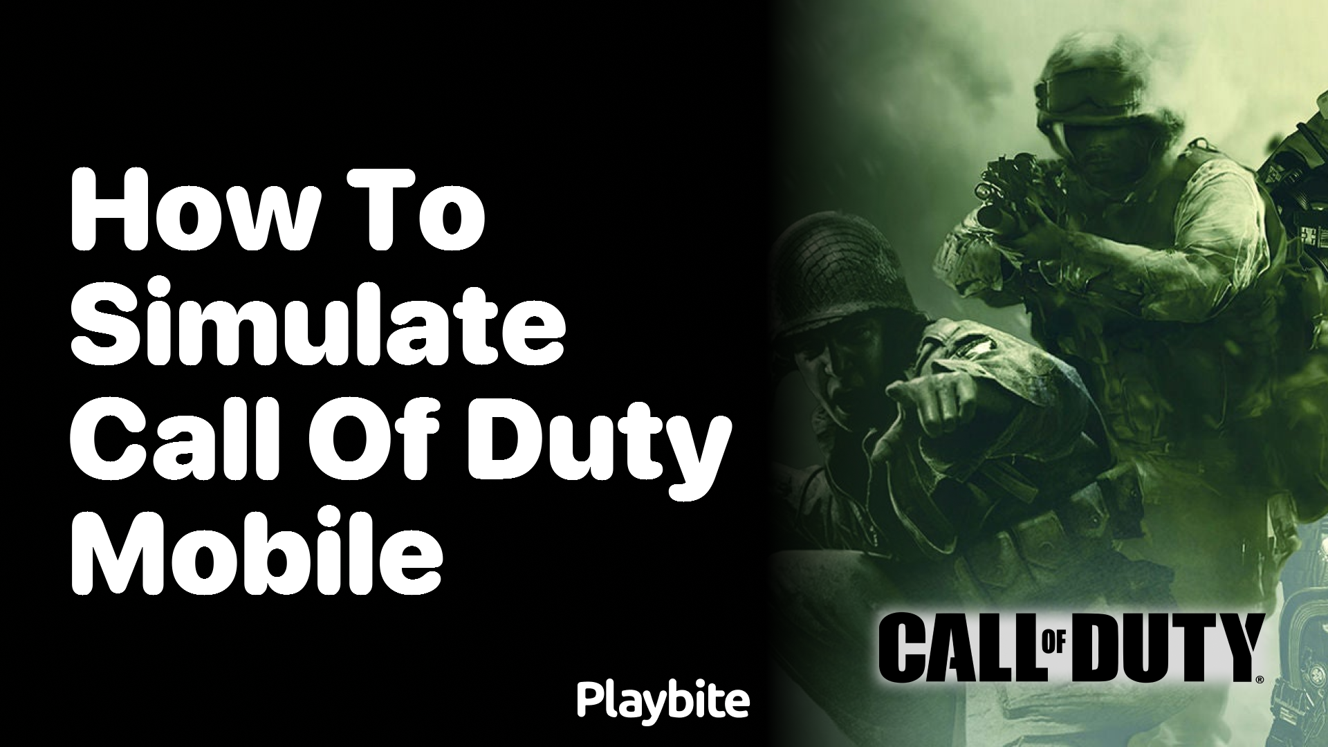 How to Simulate Call of Duty Mobile