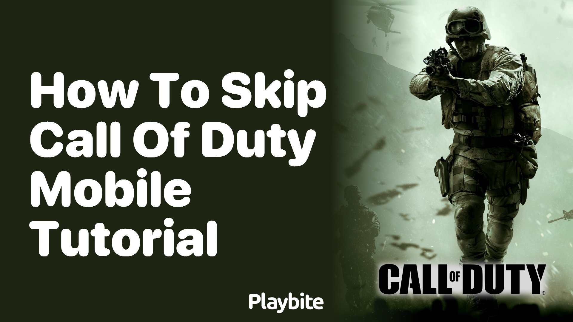 How to Skip the Call of Duty Mobile Tutorial