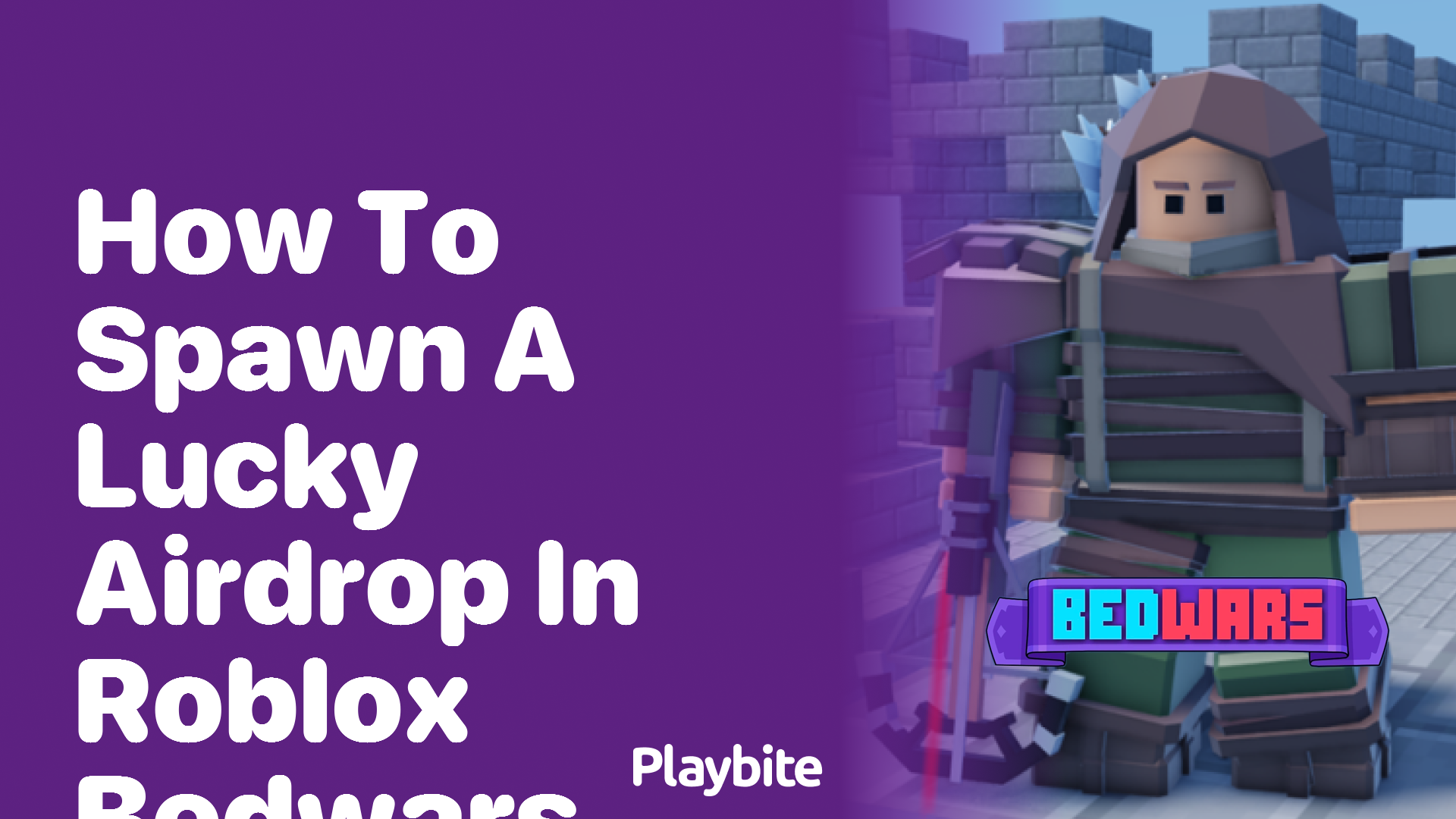 How to Spawn a Lucky Airdrop in Roblox Bedwars