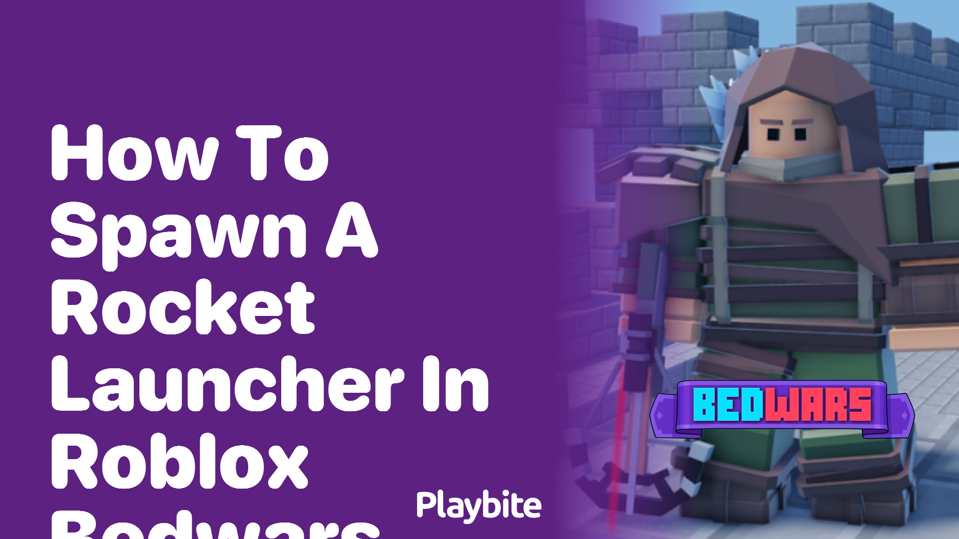 How to Spawn a Rocket Launcher in Roblox Bedwars