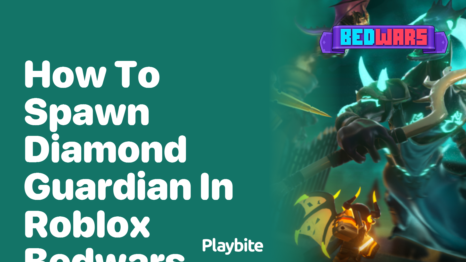 How to Spawn Diamond Guardian in Roblox Bedwars