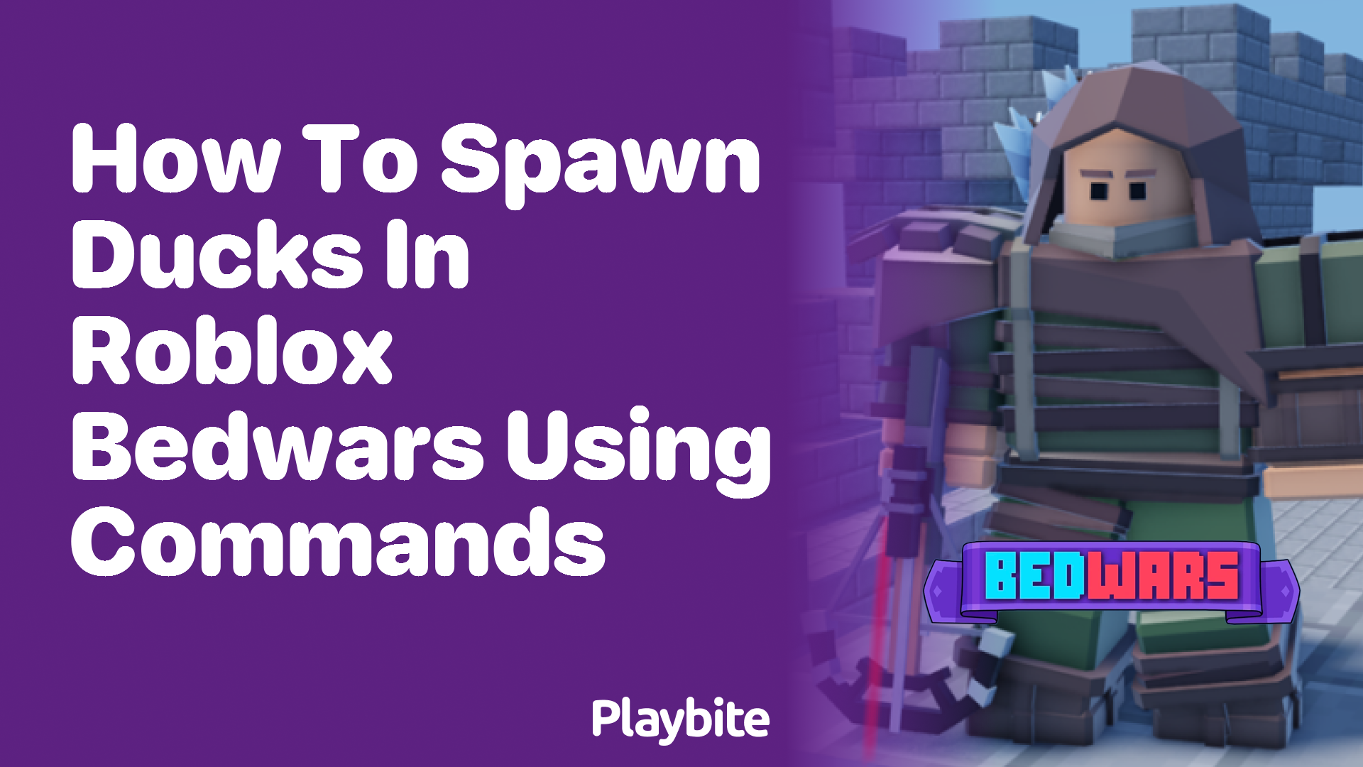 How to Spawn Ducks in Roblox Bedwars Using Commands