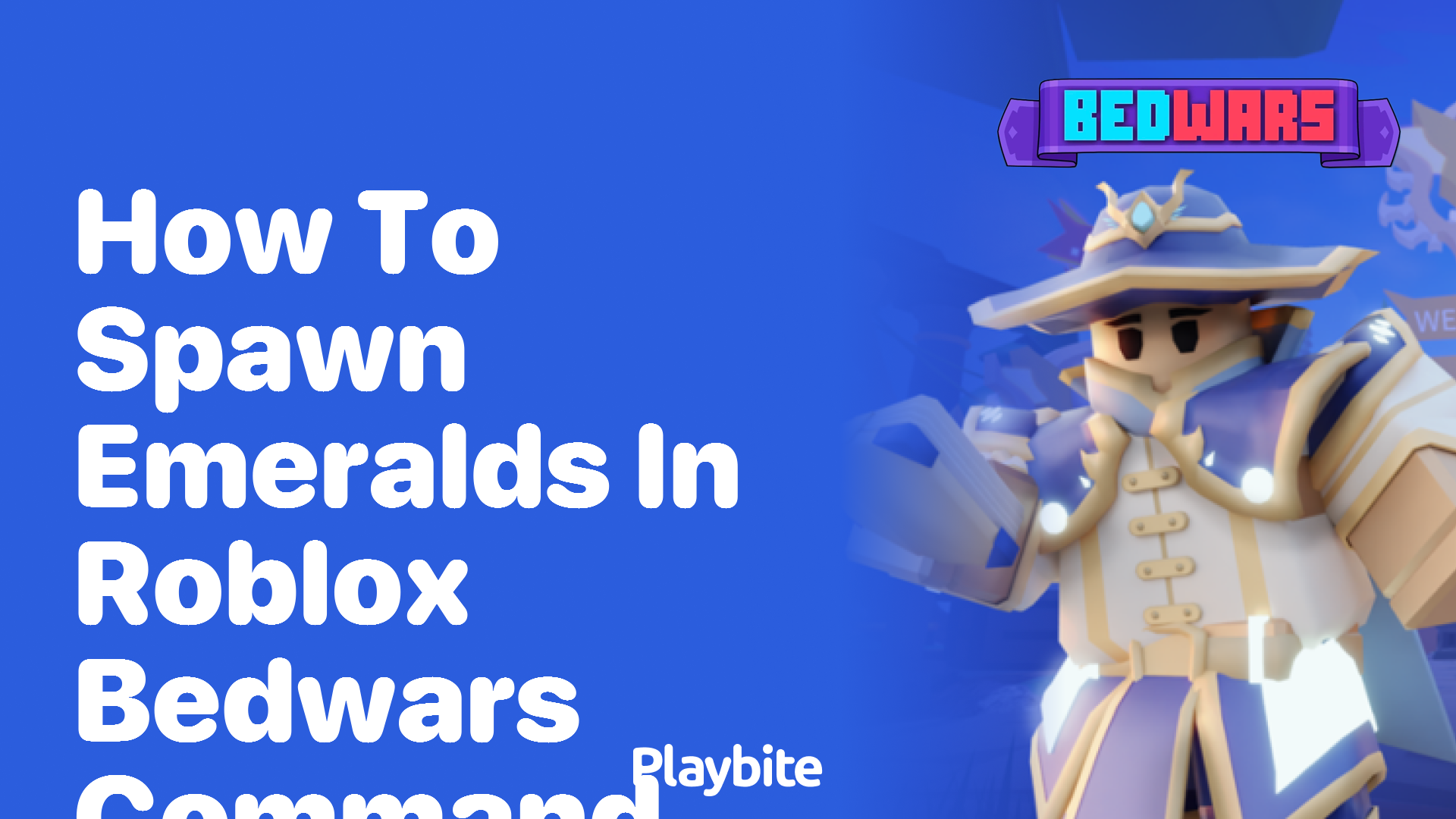 How to Spawn Emeralds in Roblox Bedwars Command