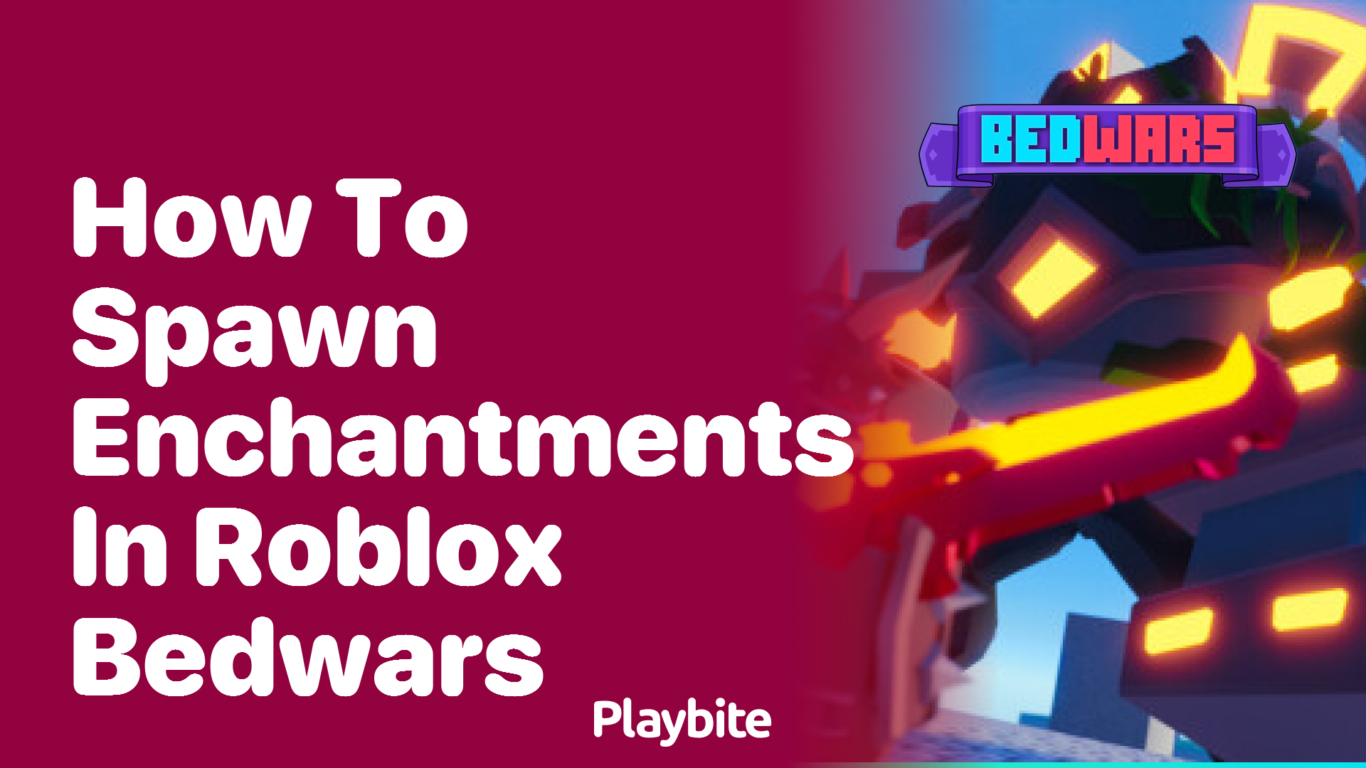 How to Spawn Enchantments in Roblox Bedwars