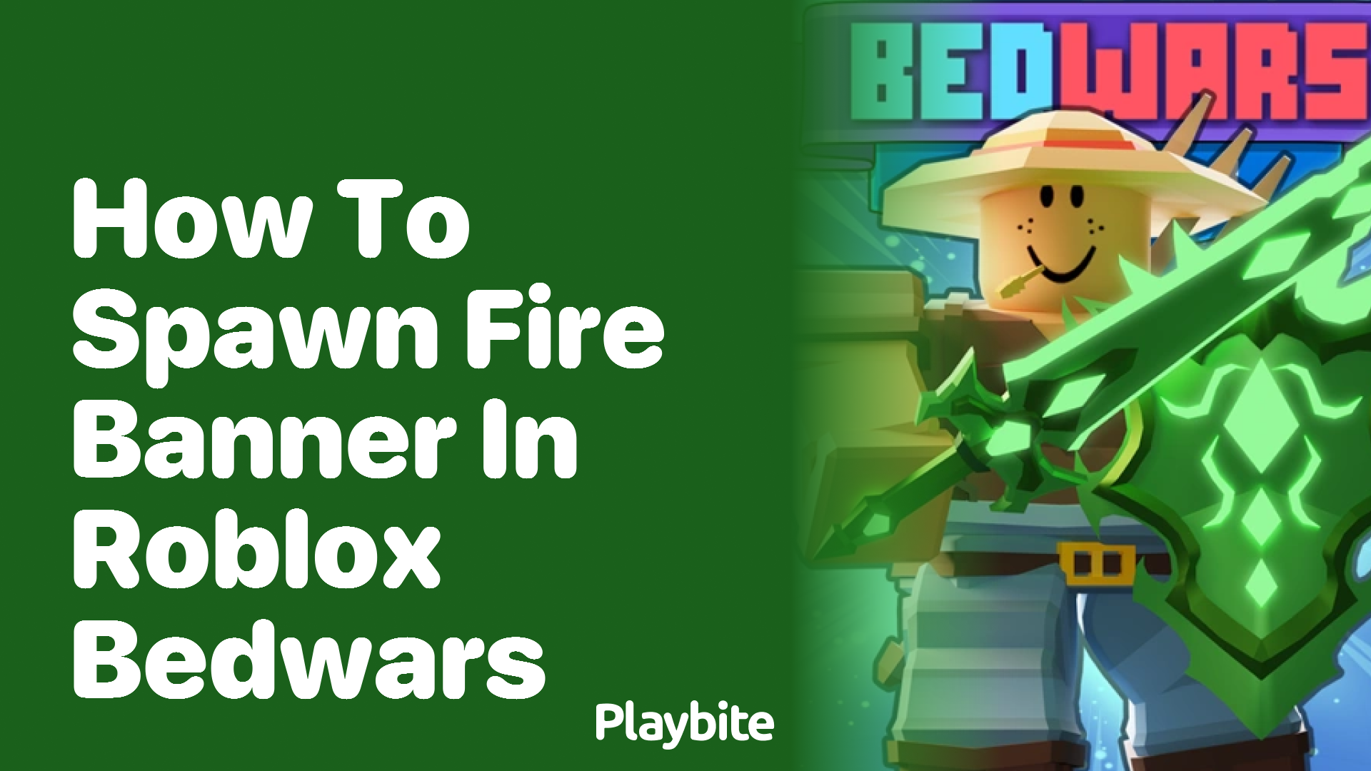 How to Spawn the Fire Banner in Roblox Bedwars