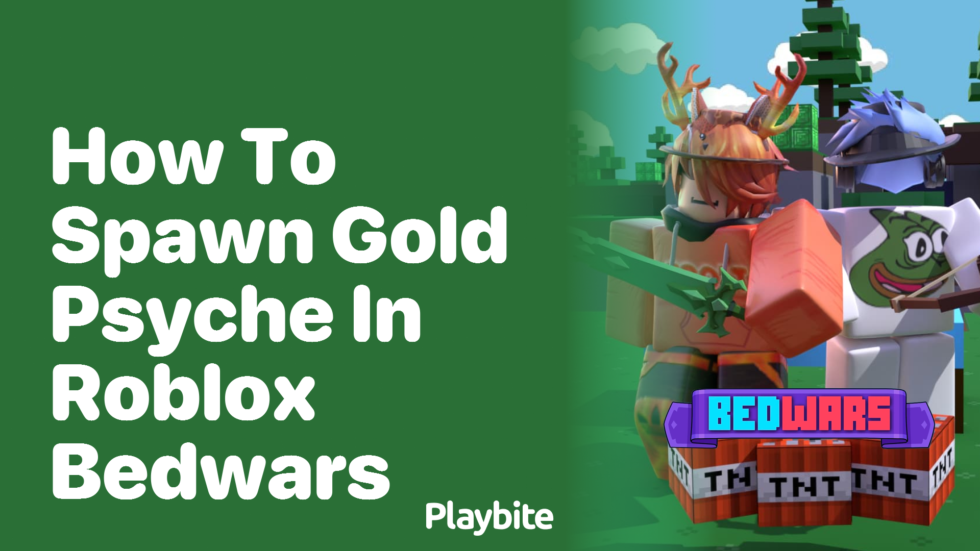 How to Spawn Gold Psyche in Roblox Bedwars