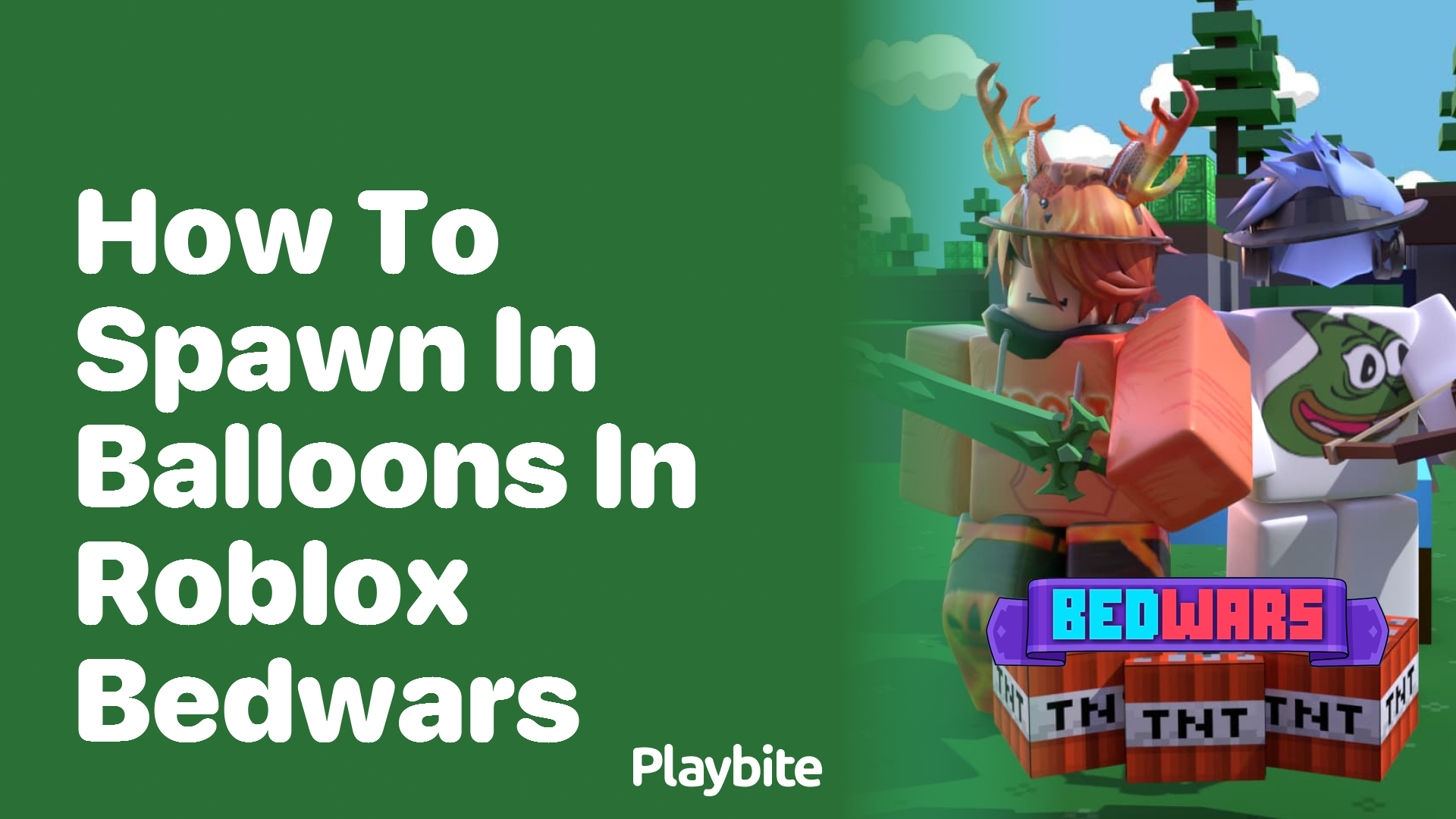 How to Spawn in Balloons in Roblox Bedwars