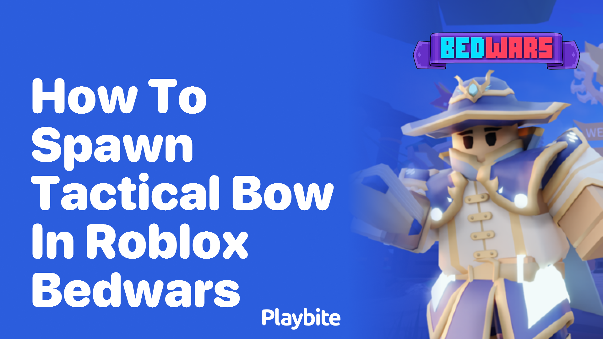 How to Spawn Tactical Bow in Roblox Bedwars