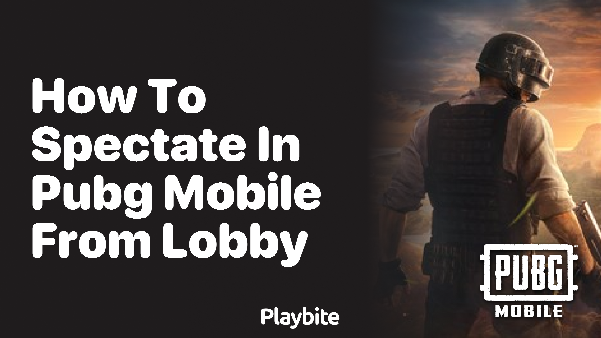 How to Spectate in PUBG Mobile from the Lobby