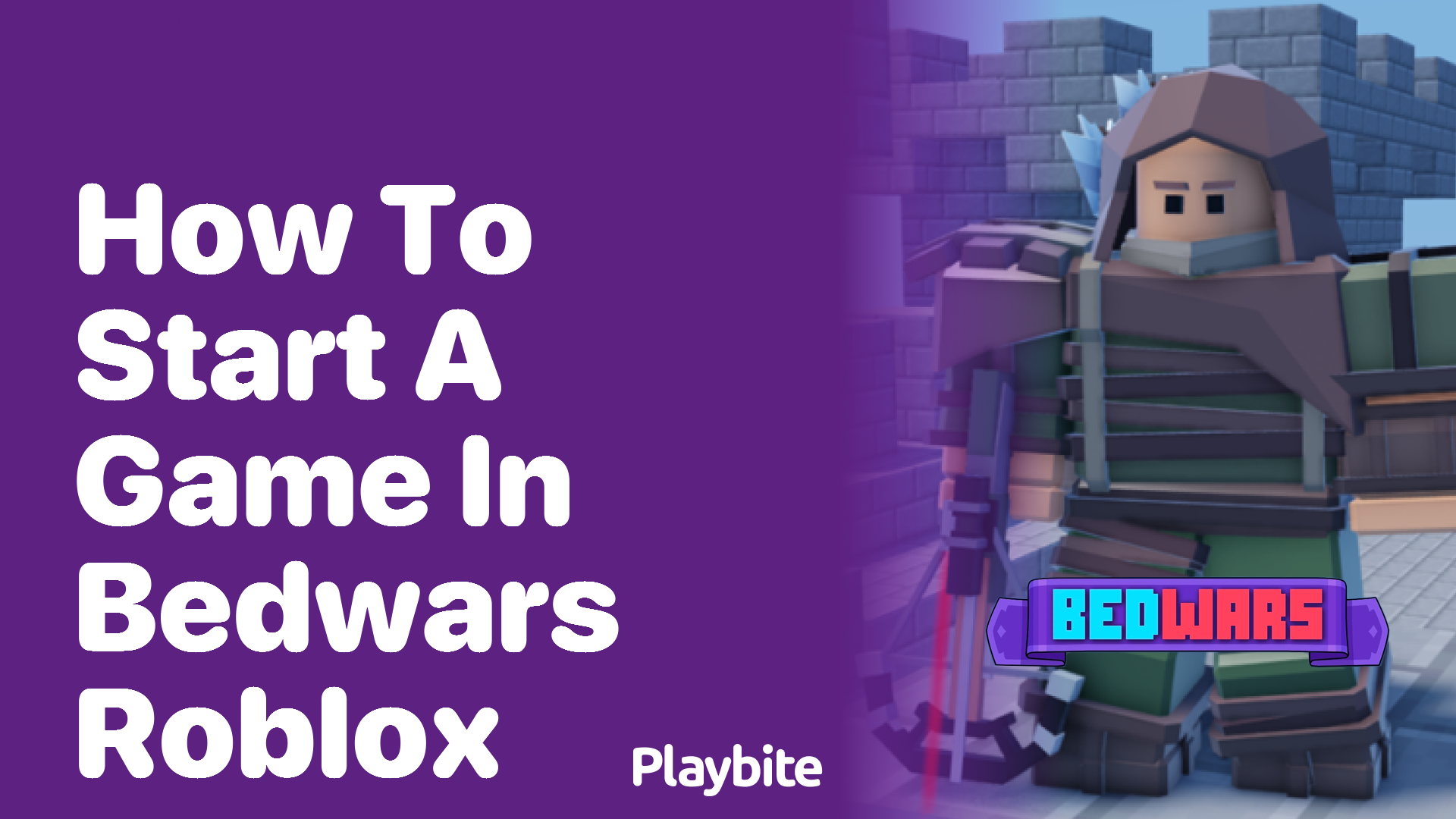 How to Start a Game in Bedwars Roblox - Playbite