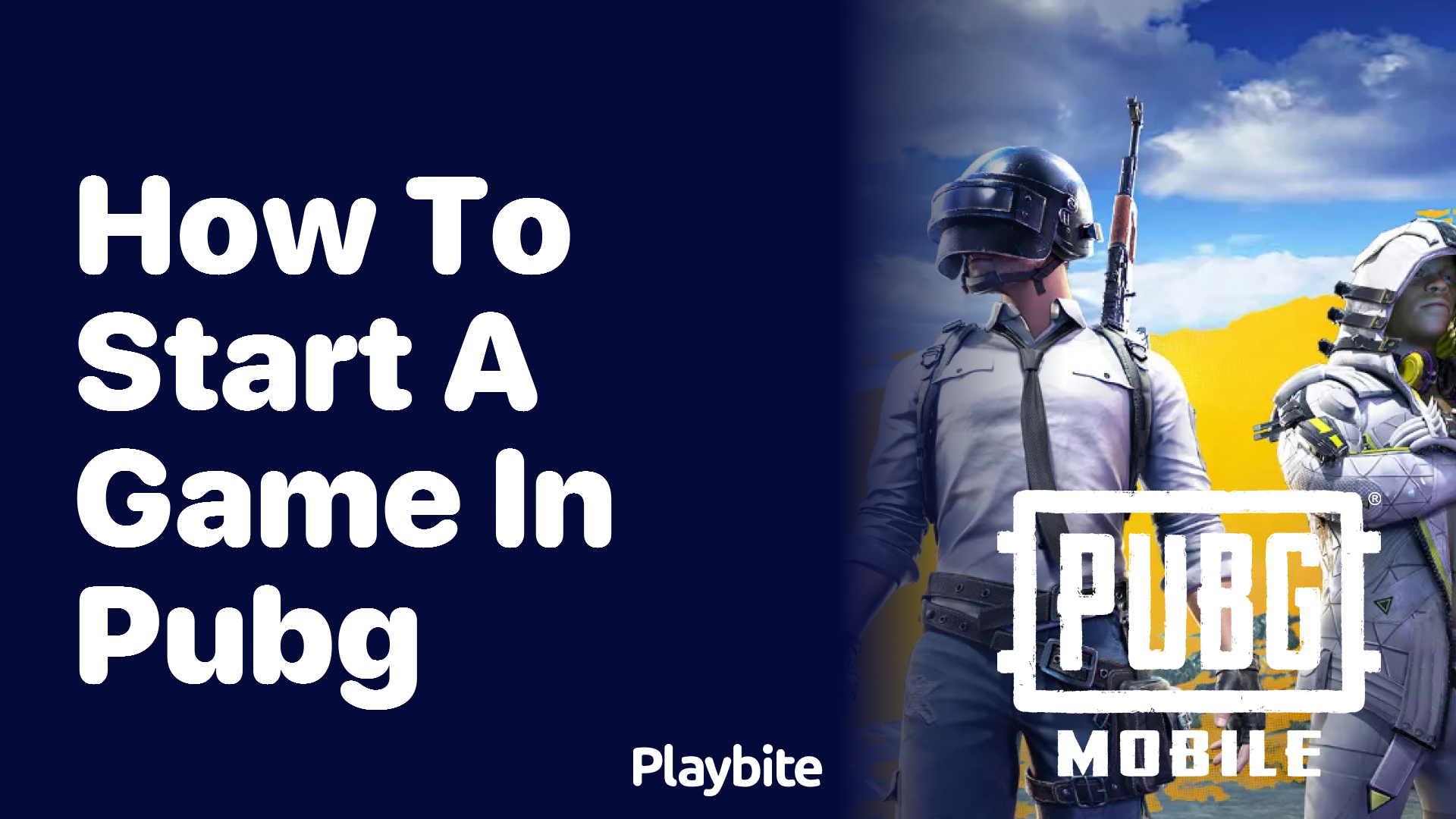 How to Start a Game in PUBG Mobile: Dive Into Battle Royale Action