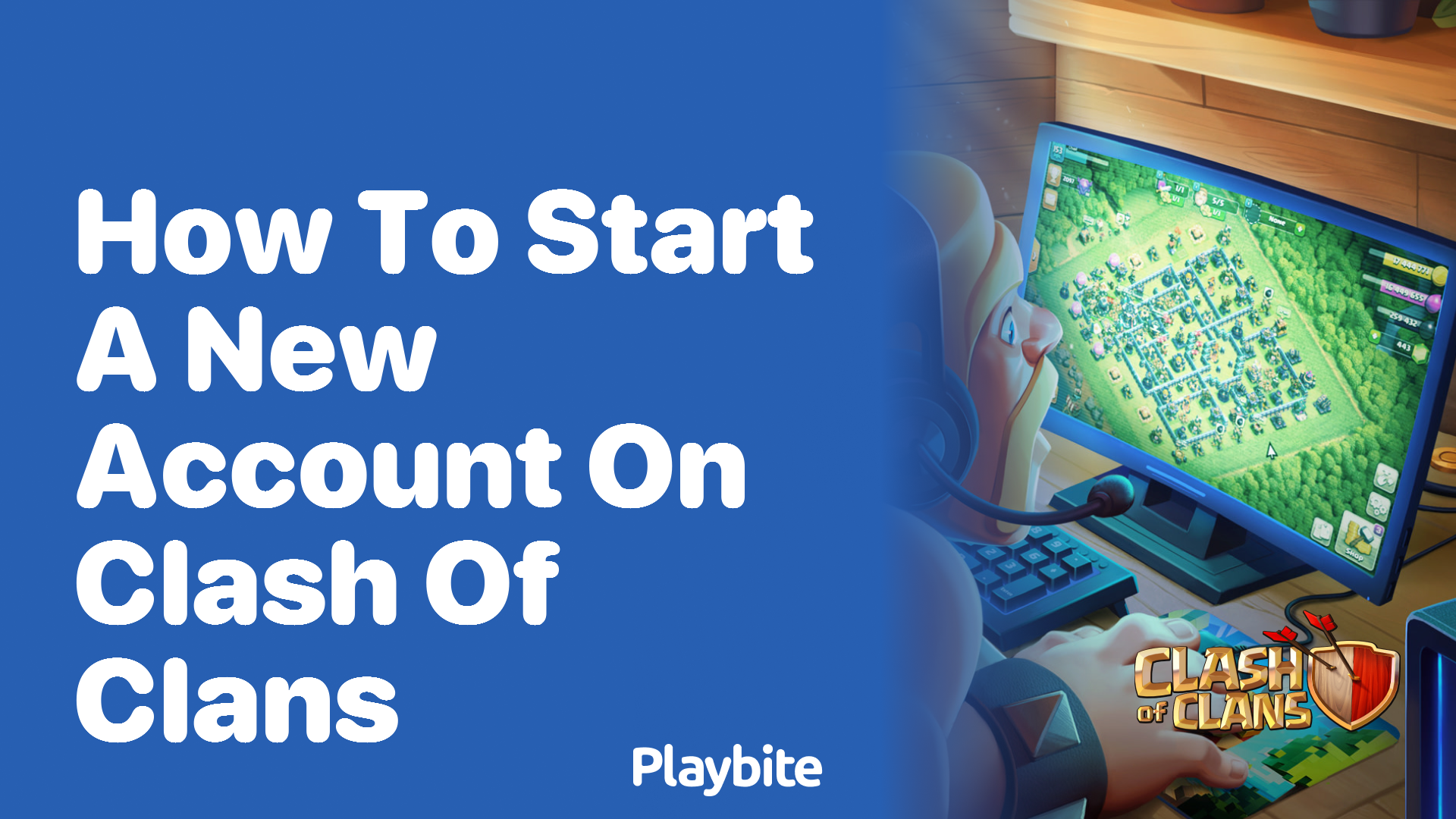 How to Start a New Account on Clash of Clans