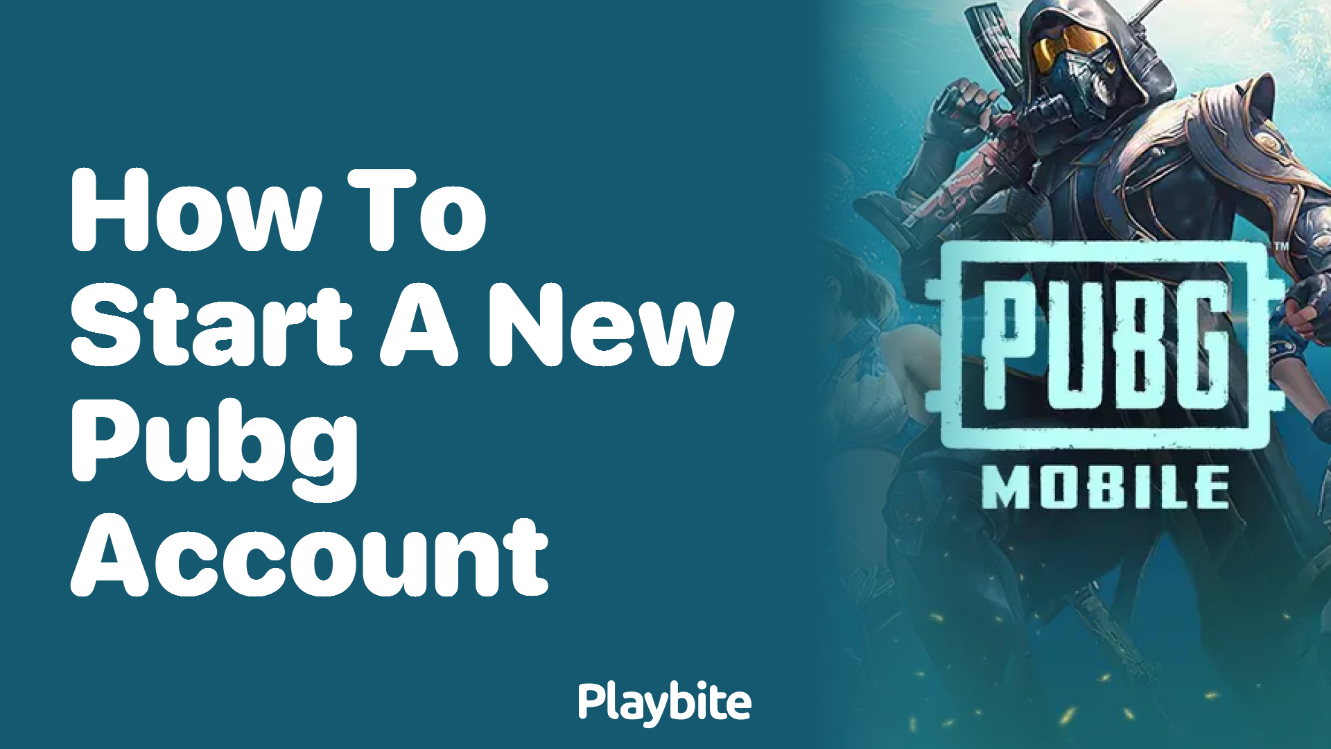 How to Start a New PUBG Account