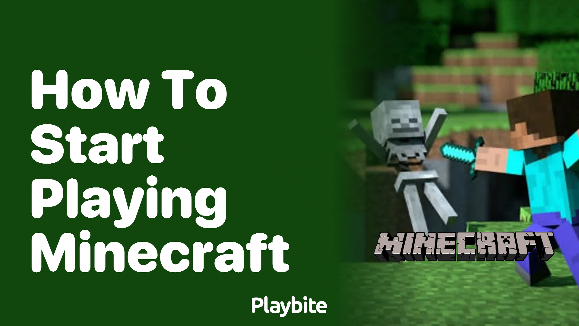 How to Start Playing Minecraft: A Beginner&#8217;s Guide