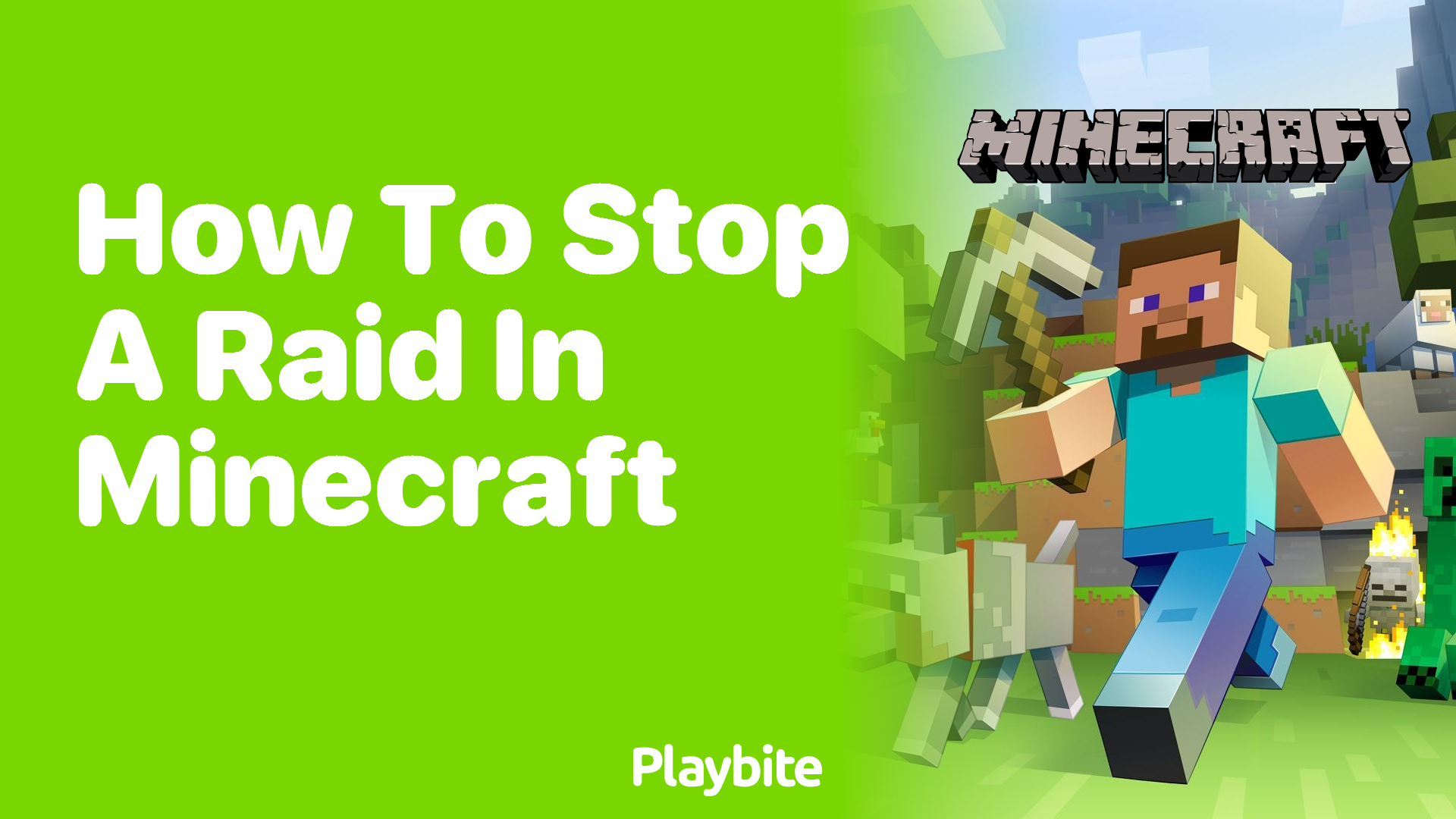 How to Stop a Raid in Minecraft: Helpful Guide - Playbite