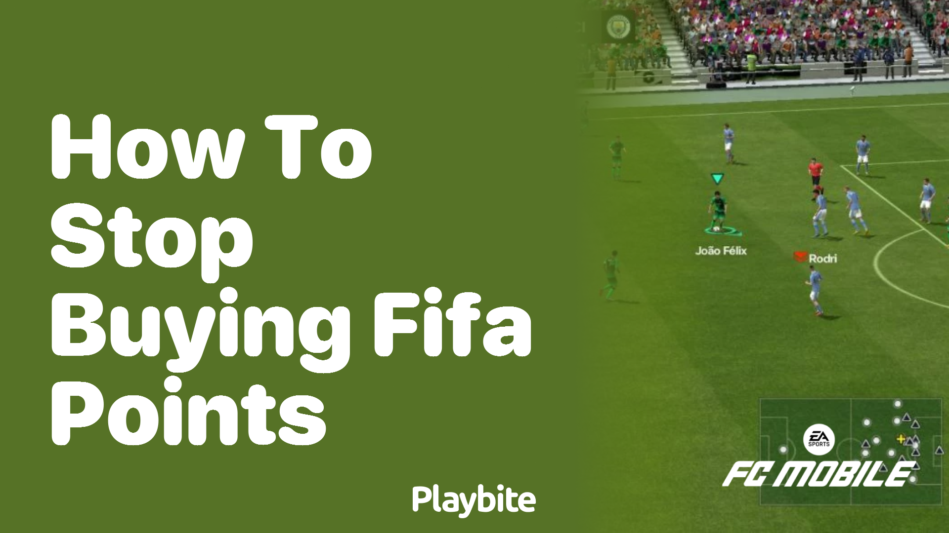 How to Stop Buying FIFA Points