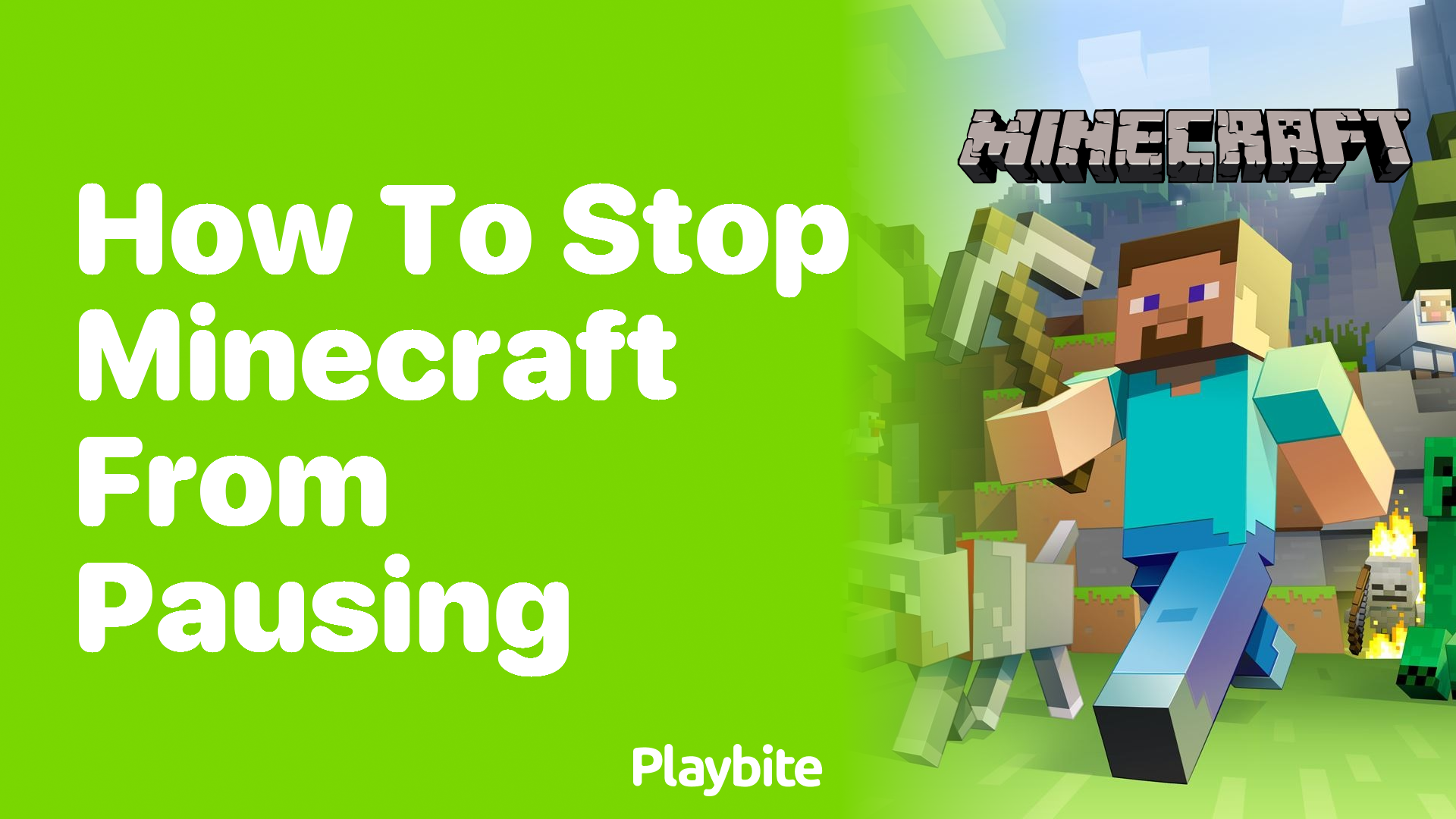 How to Stop Minecraft from Pausing: Quick Fixes for Uninterrupted Gameplay