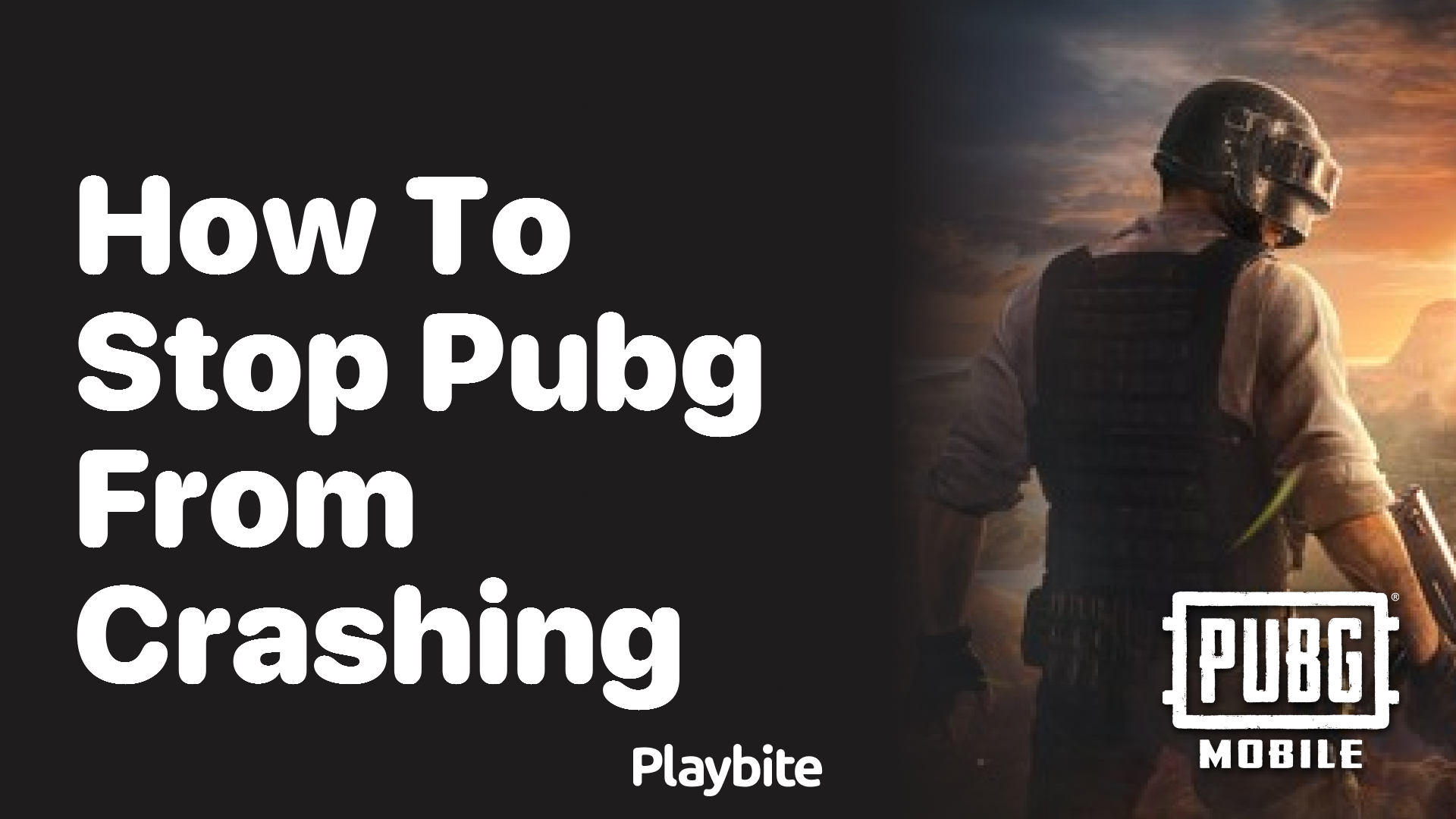 How to Stop PUBG From Crashing: Quick Fixes and Tips - Playbite