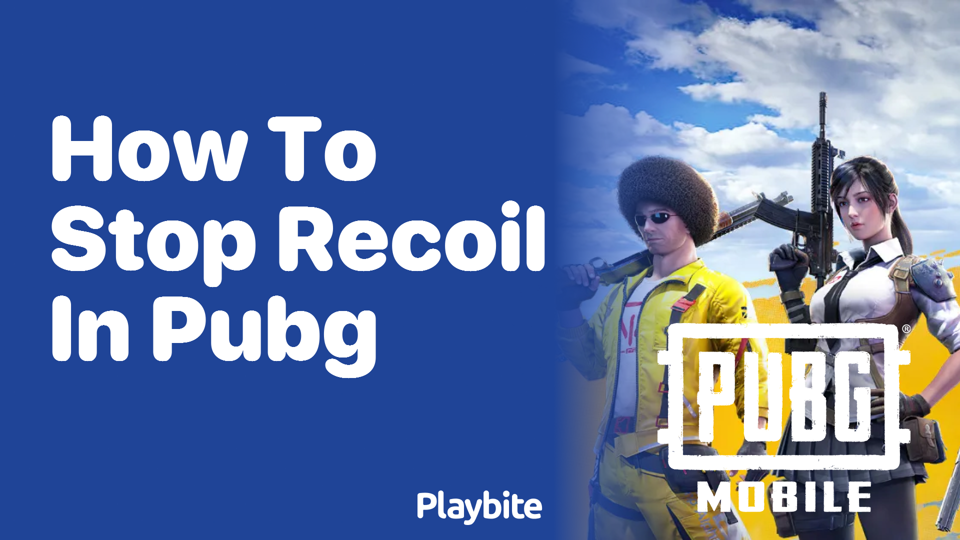 How to Stop Recoil in PUBG Mobile