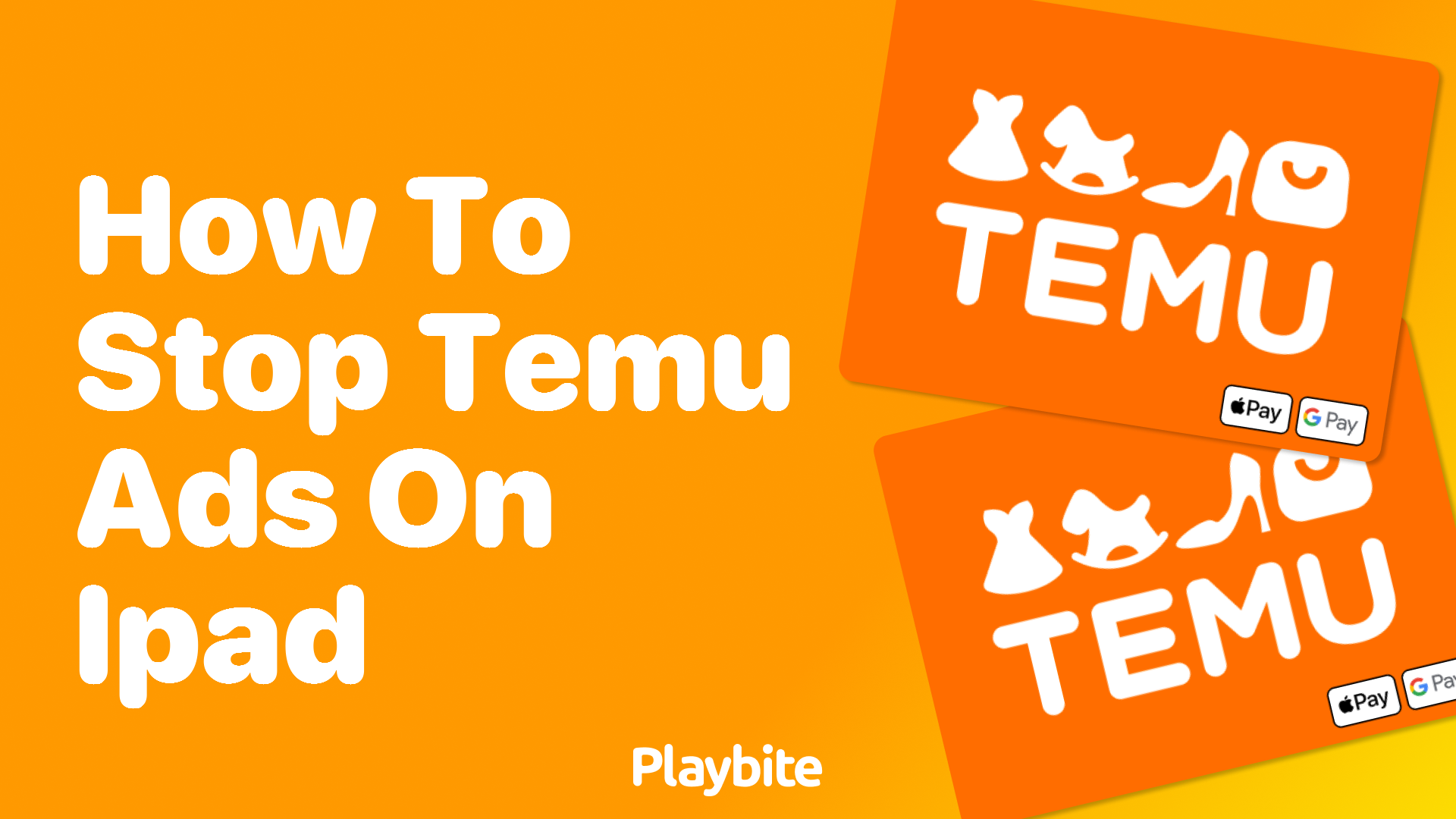 How to Stop Temu Ads on Your iPad