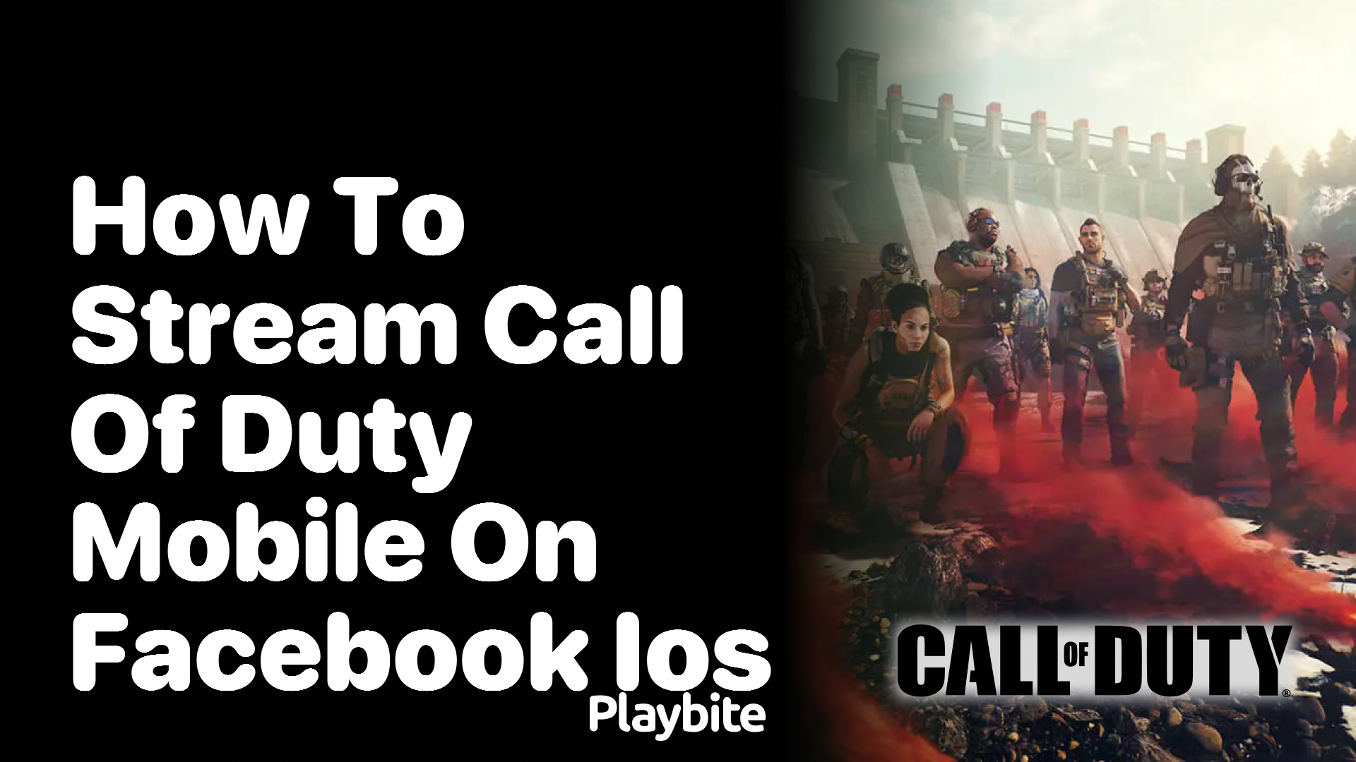 How to Stream Call of Duty Mobile on Facebook from Your iOS Device