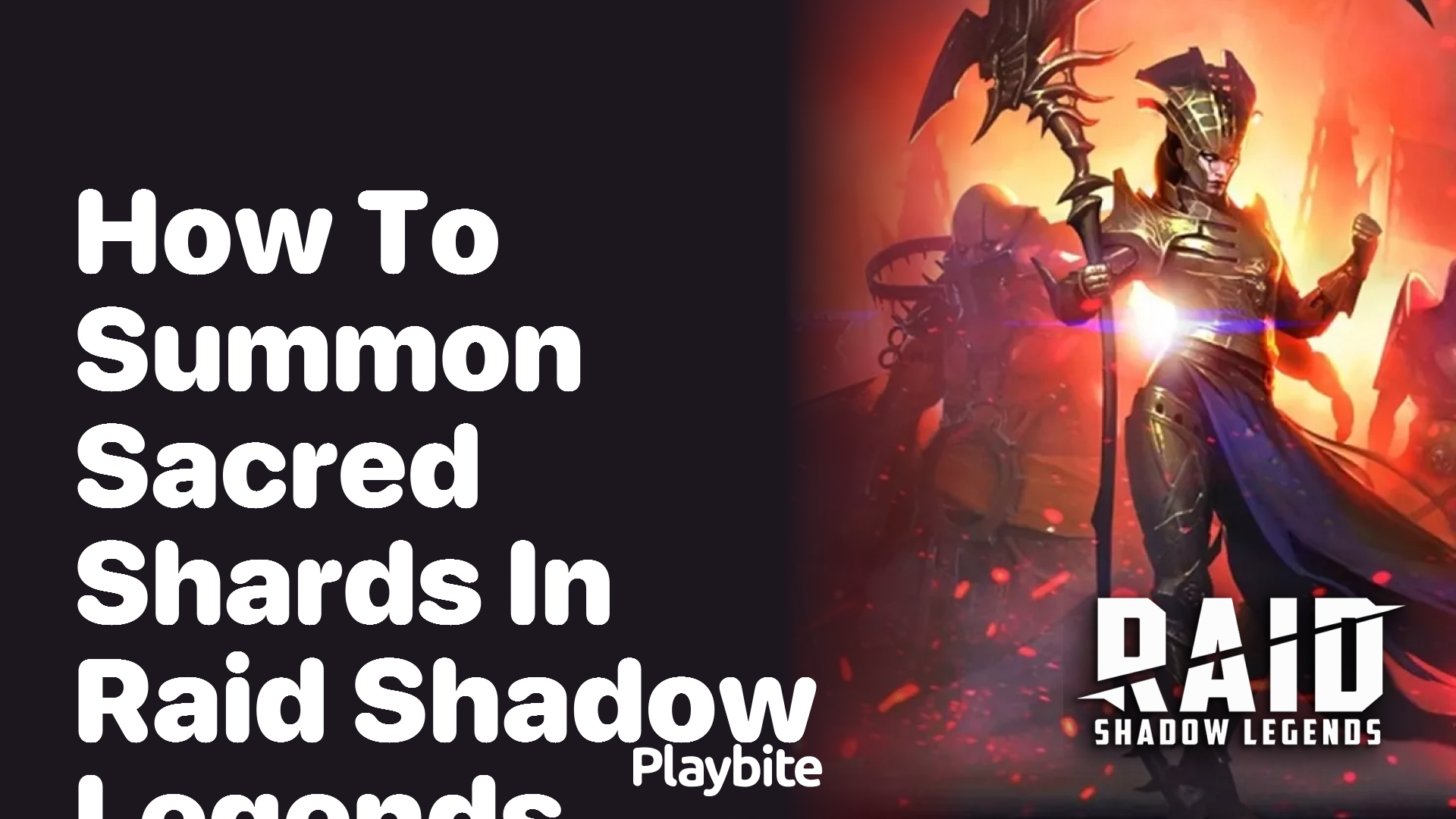 How to Summon Sacred Shards in Raid Shadow Legends