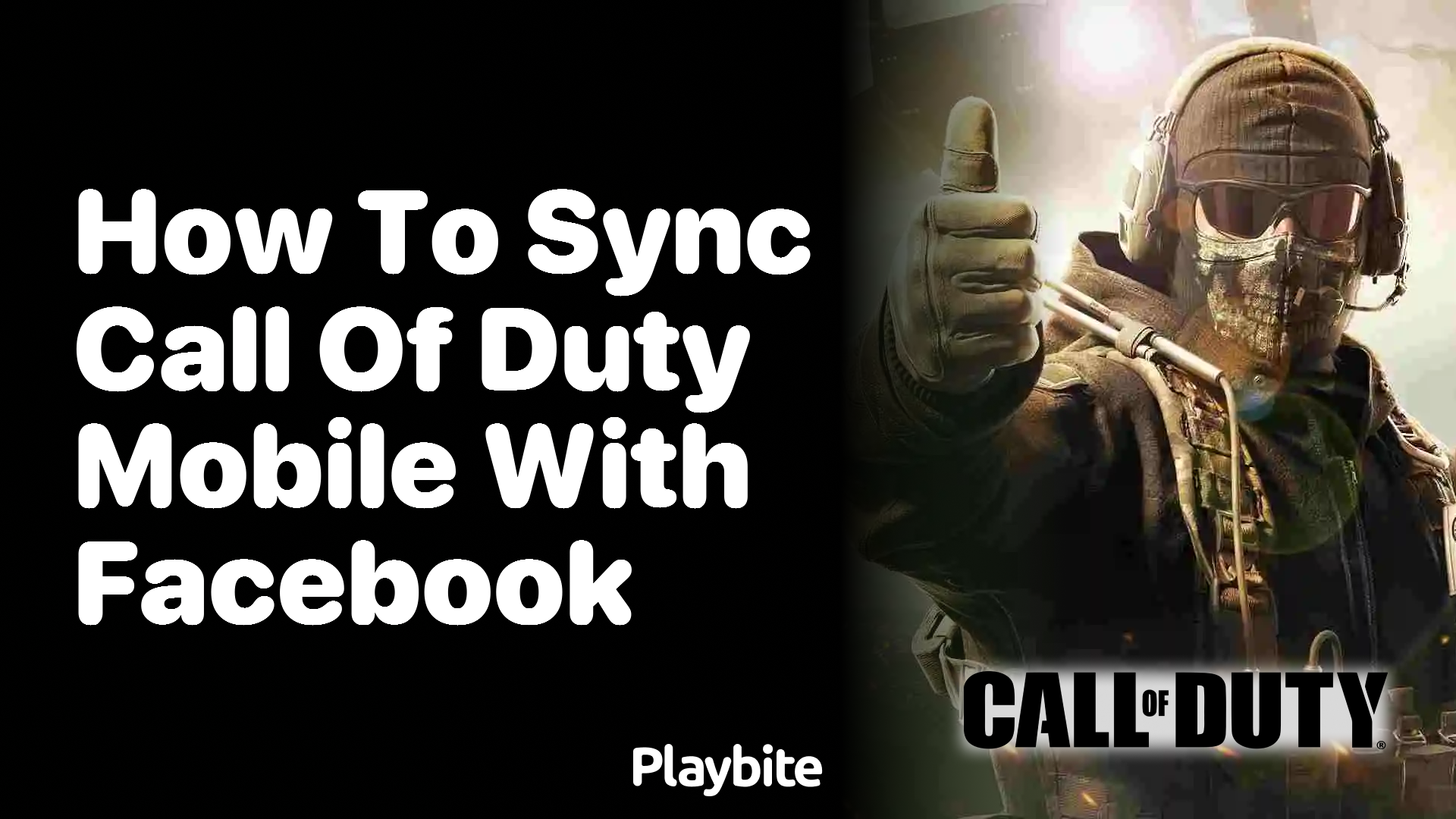 How to Sync Call of Duty Mobile with Facebook