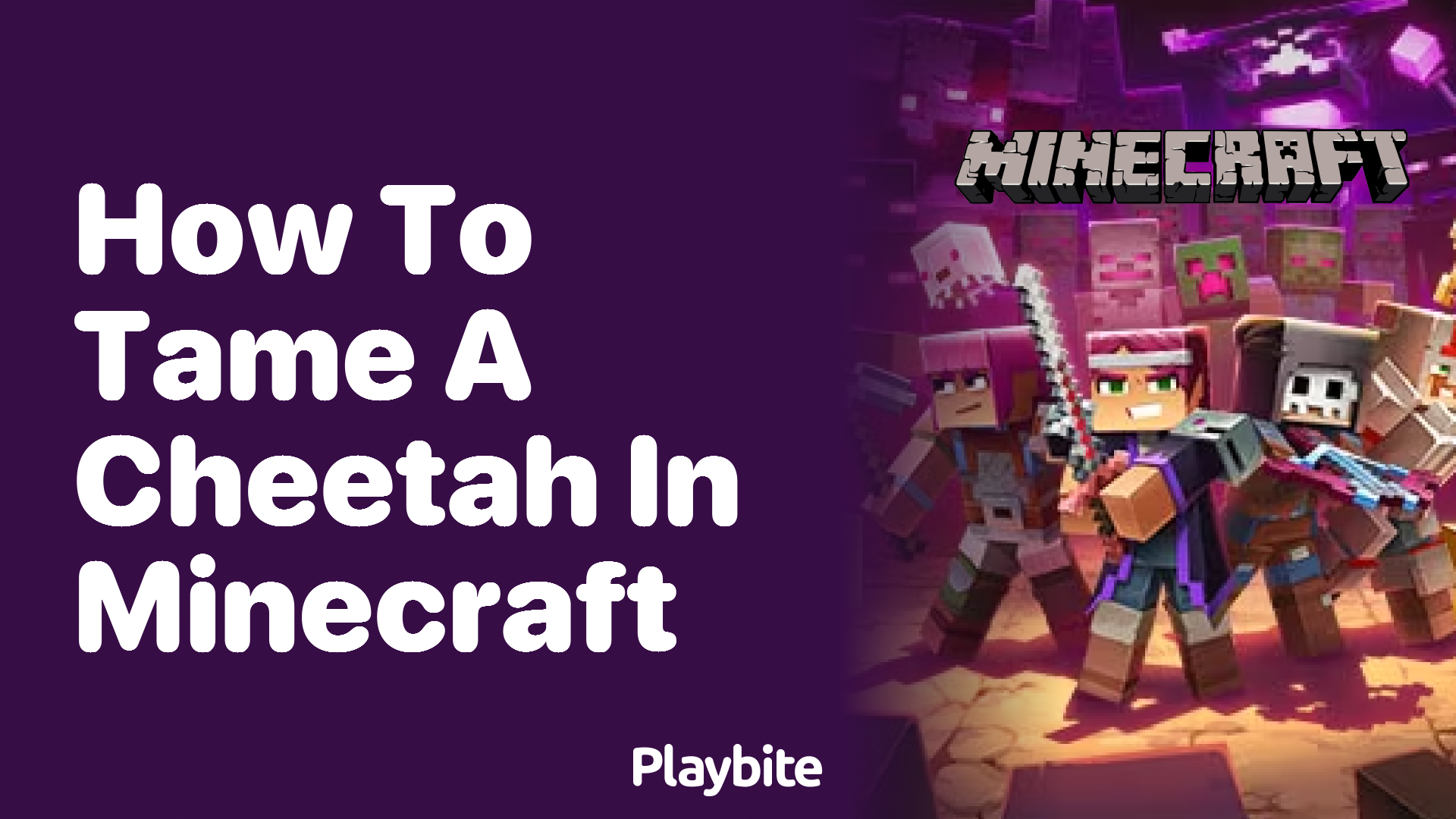 How to Tame a Cheetah in Minecraft: A Fun Guide