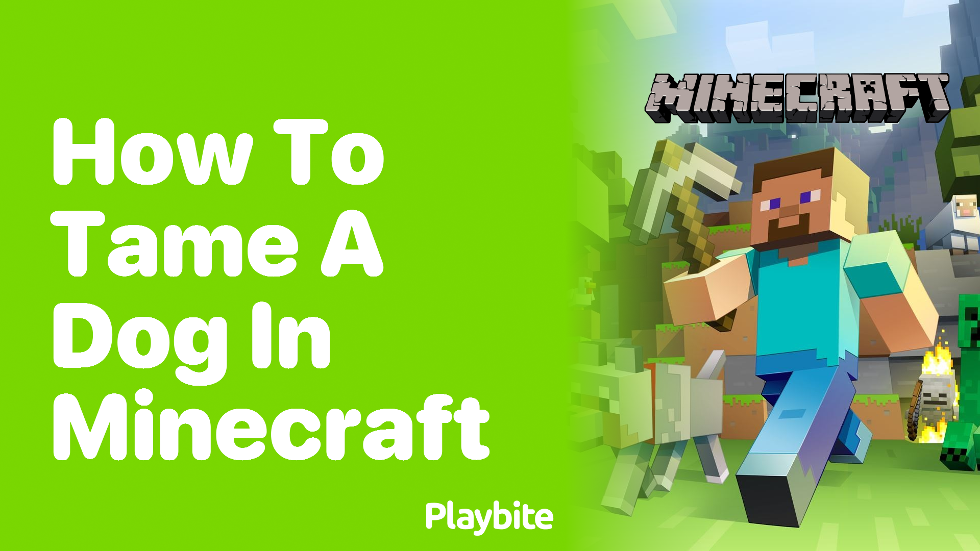 How to Tame a Dog in Minecraft: A Simple Guide