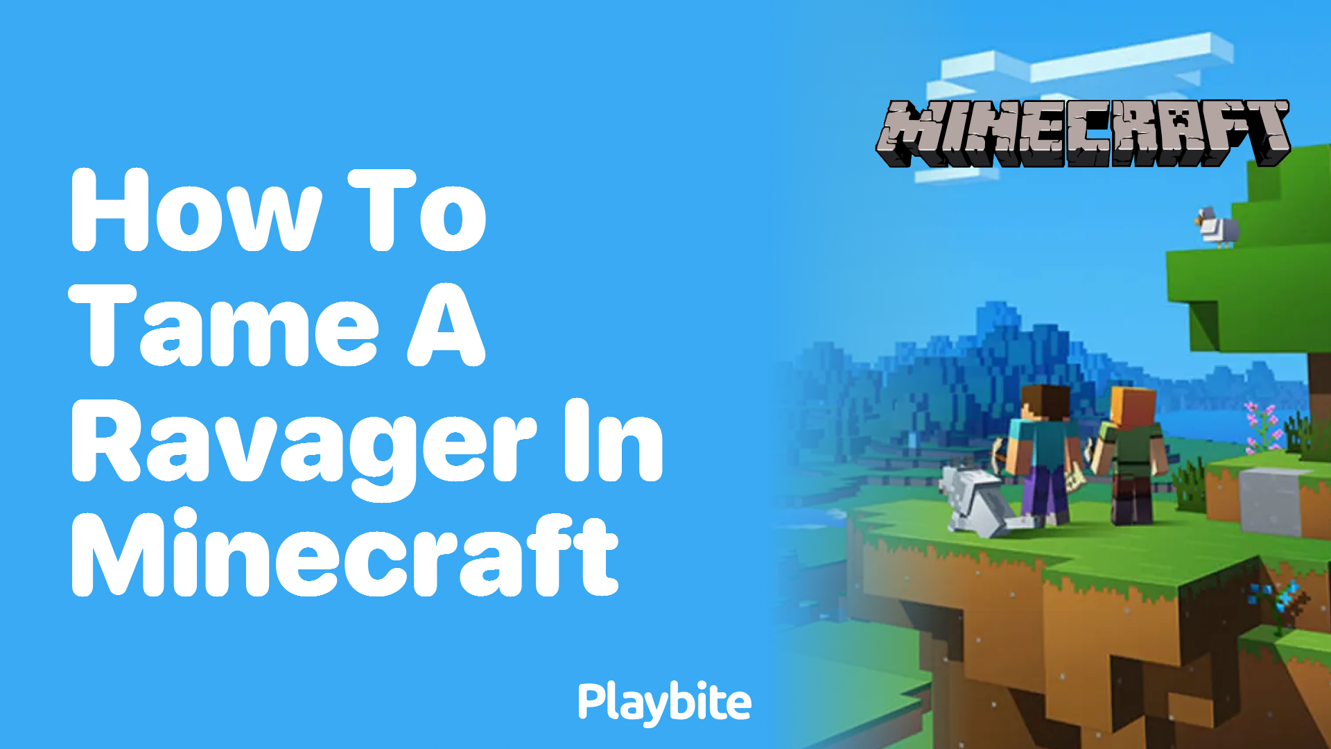 How to Tame a Ravager in Minecraft