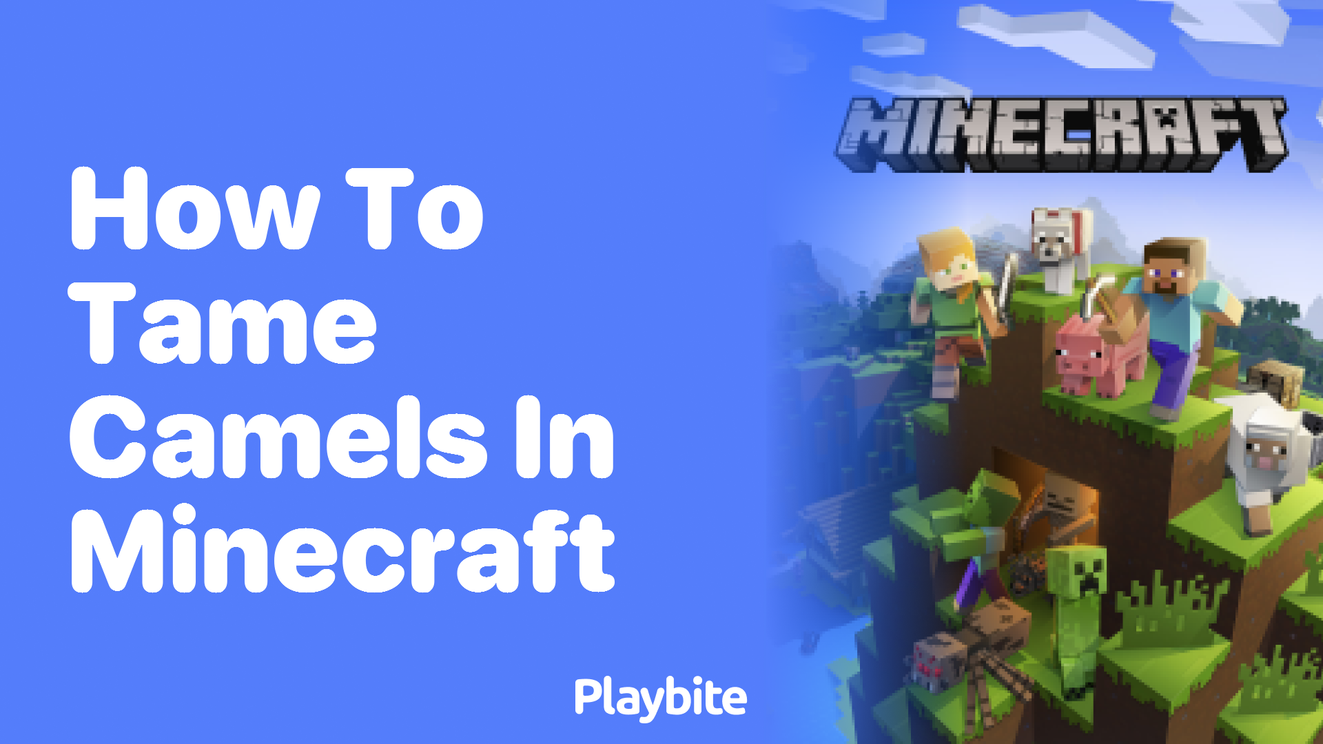 How to Tame Camels in Minecraft - Playbite