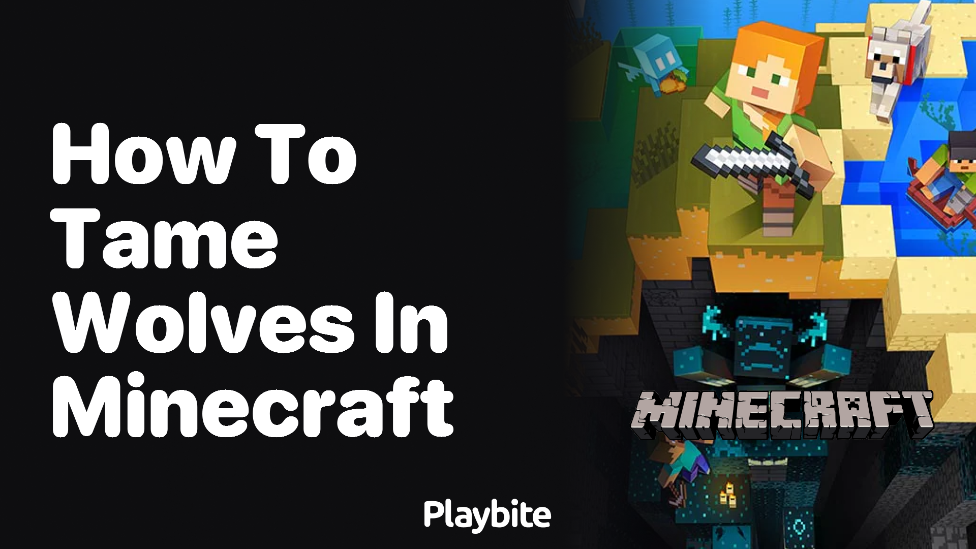 How To Tame Wolves In Minecraft Playbite