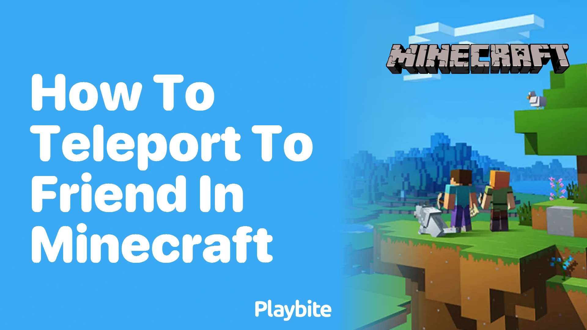 How to Teleport to a Friend in Minecraft