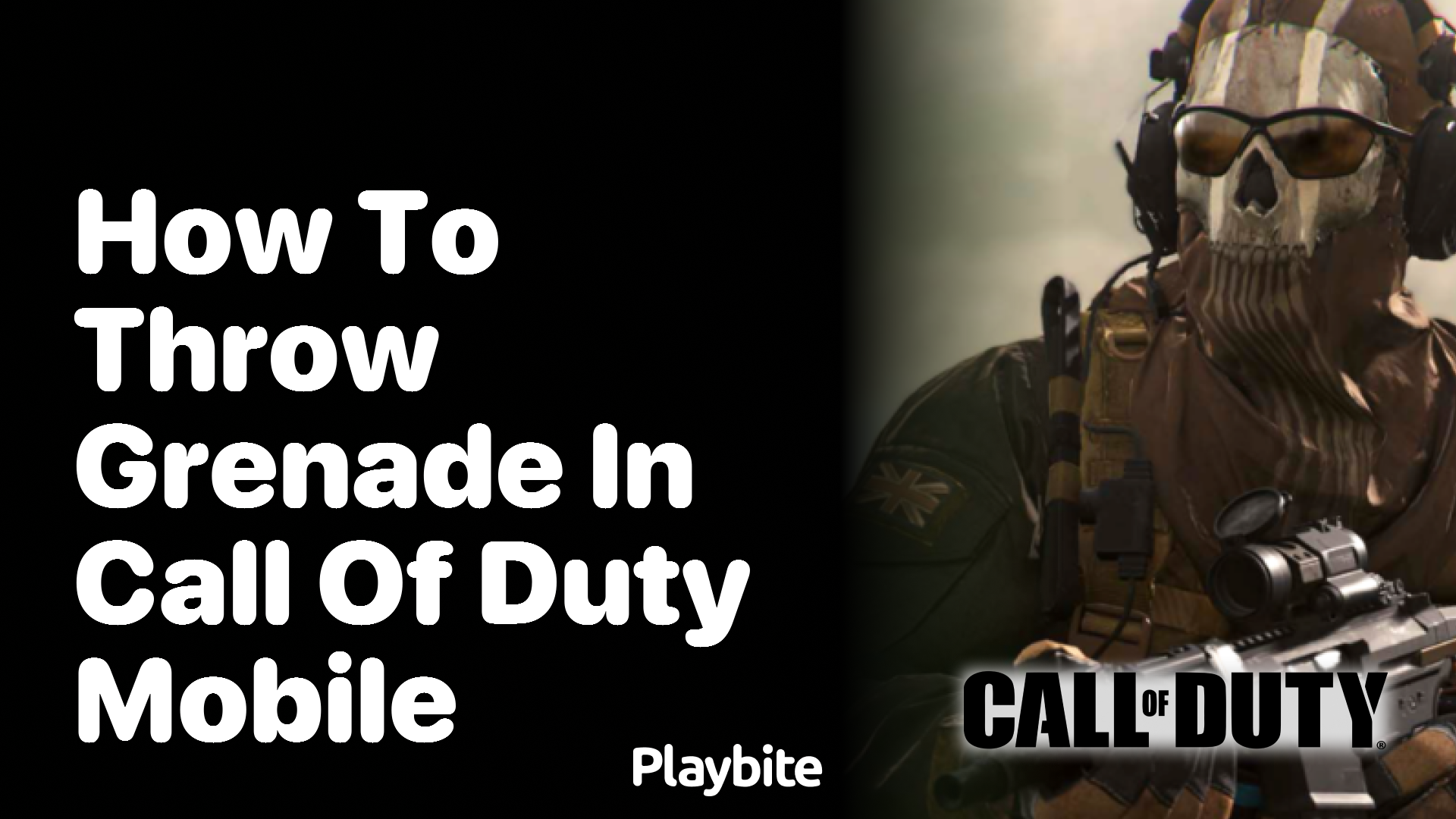 How to Throw a Grenade in Call of Duty Mobile