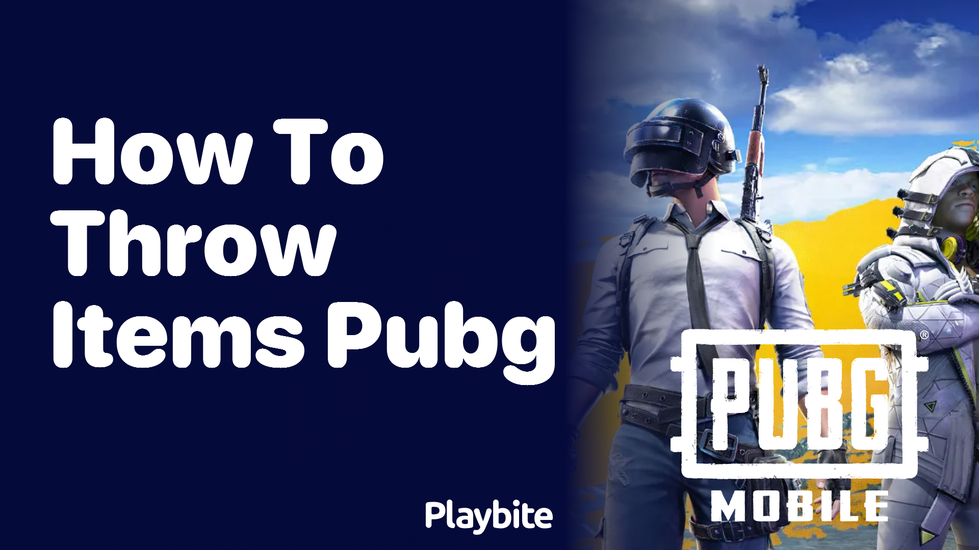 Mastering PUBG Mobile: How to Throw Items in Battle