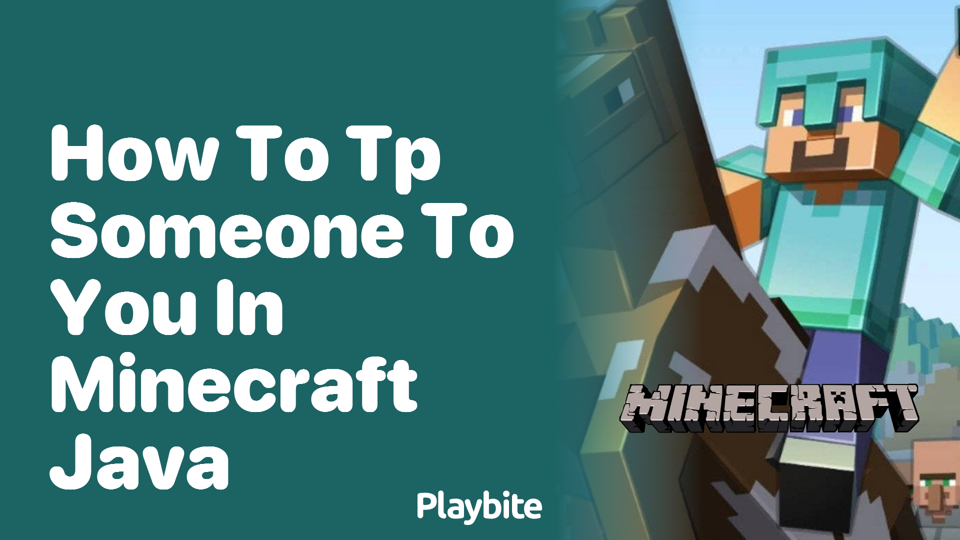 How to Teleport Someone to You in Minecraft Java