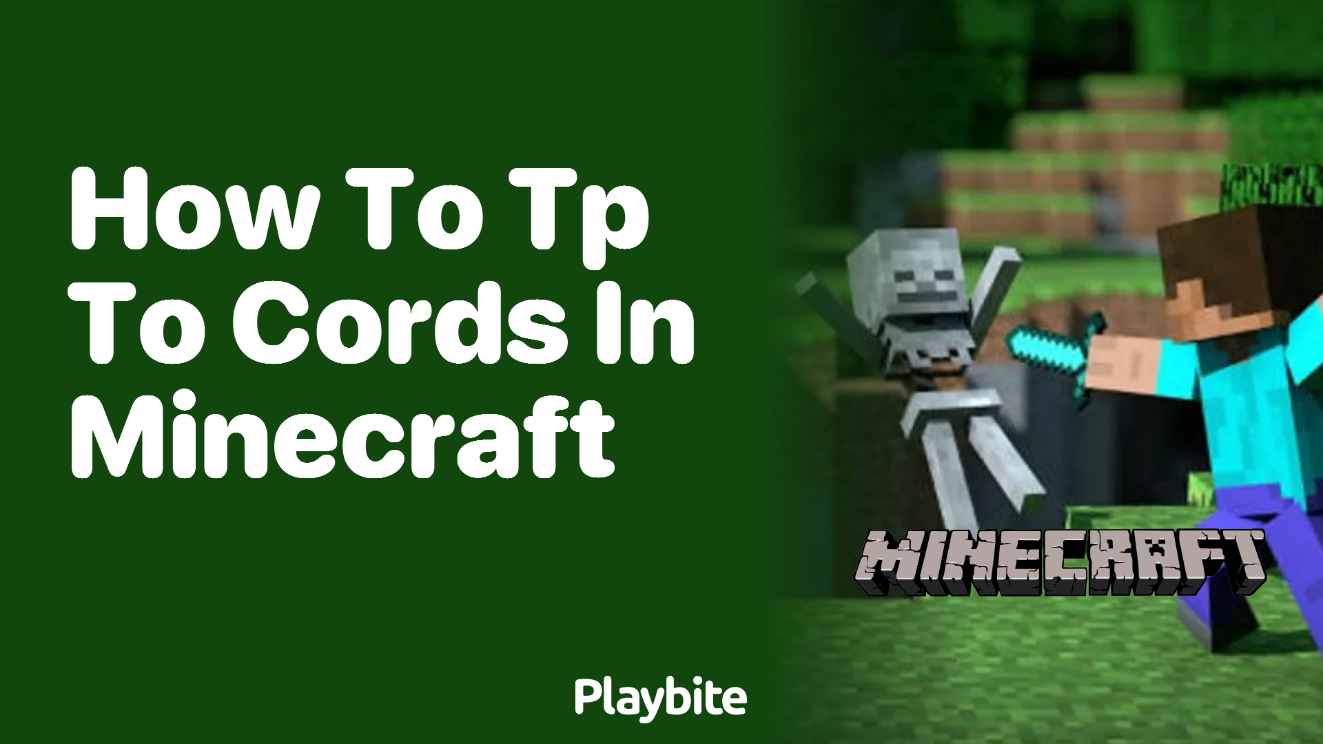 How to Teleport to Coordinates in Minecraft