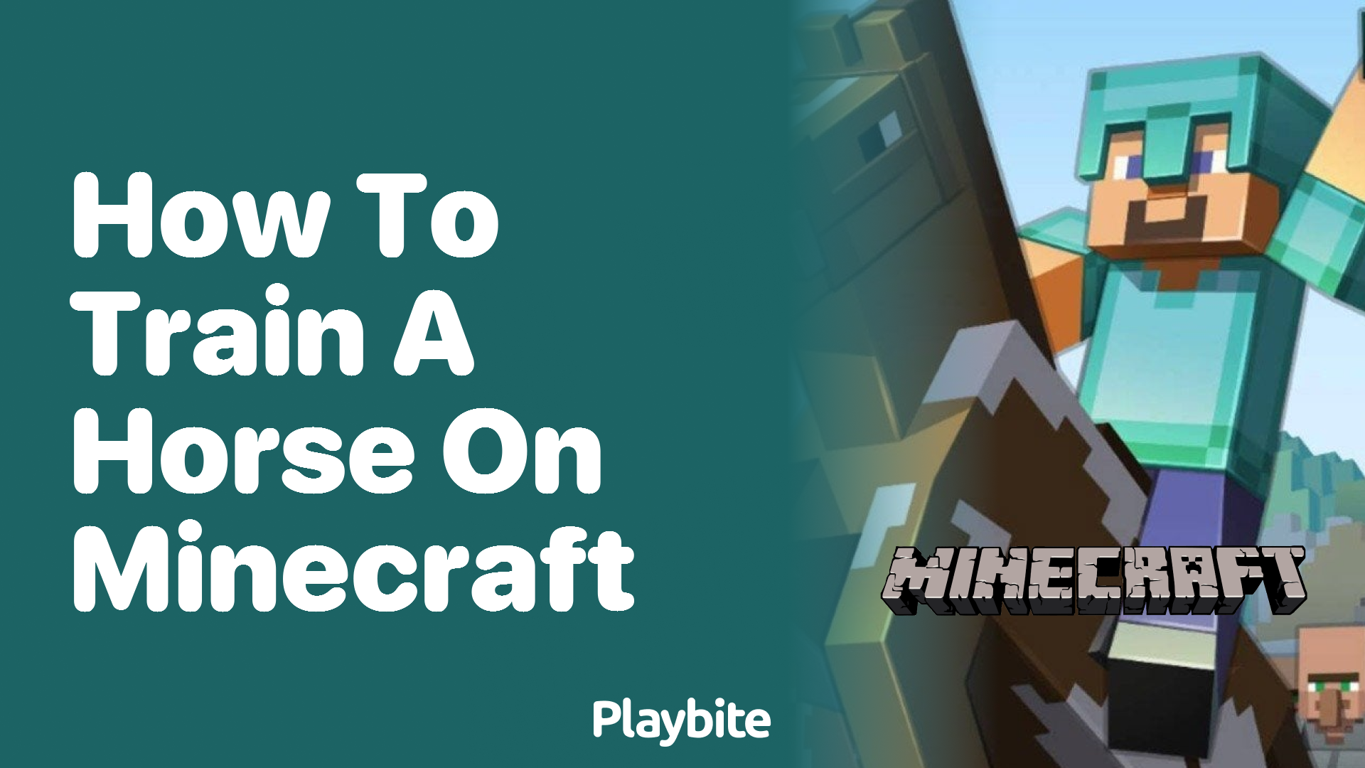 How to Train a Horse in Minecraft