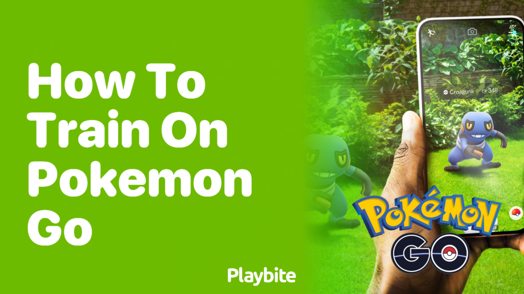 How to train in Pokemon Go - Everything you need to know